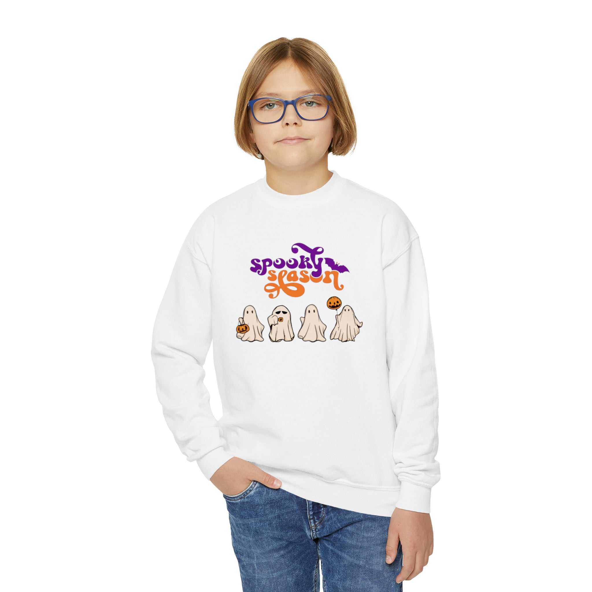Spooky Season Youth Crewneck Sweatshirt