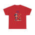 Uncle Sam Tee Happy of July, Unisex Heavy Cotton Shirt