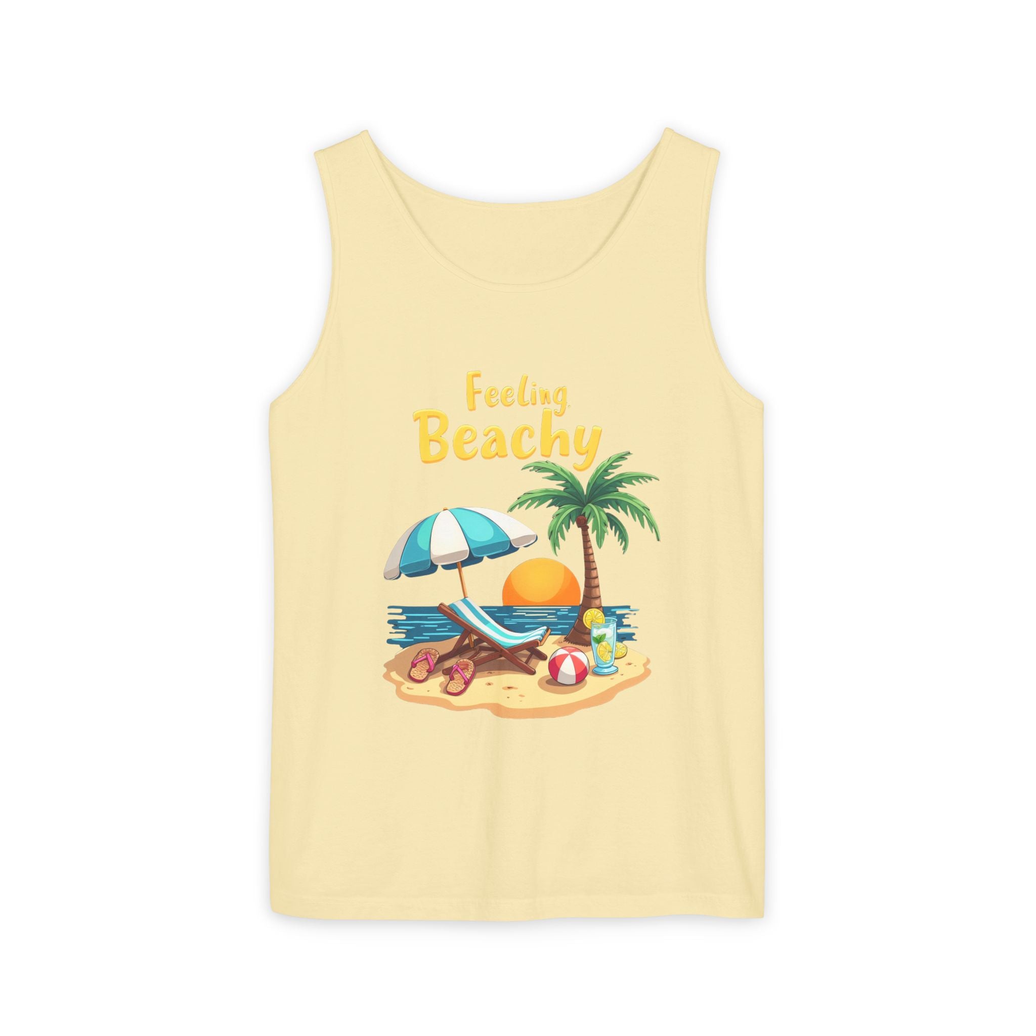 Feeling Beachy Unisex Tank Top