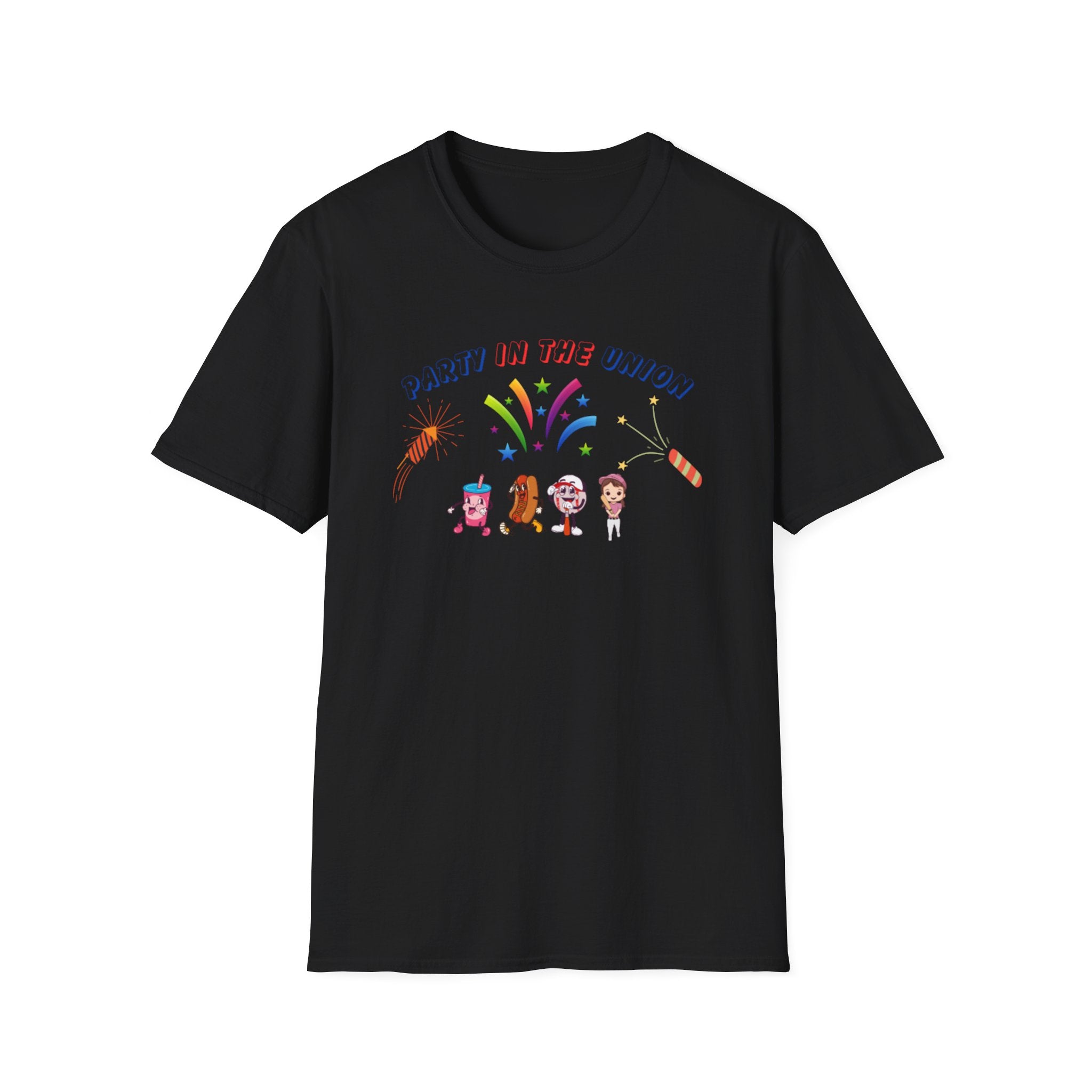 Party In The Union Unisex Softstyle T-Shirt