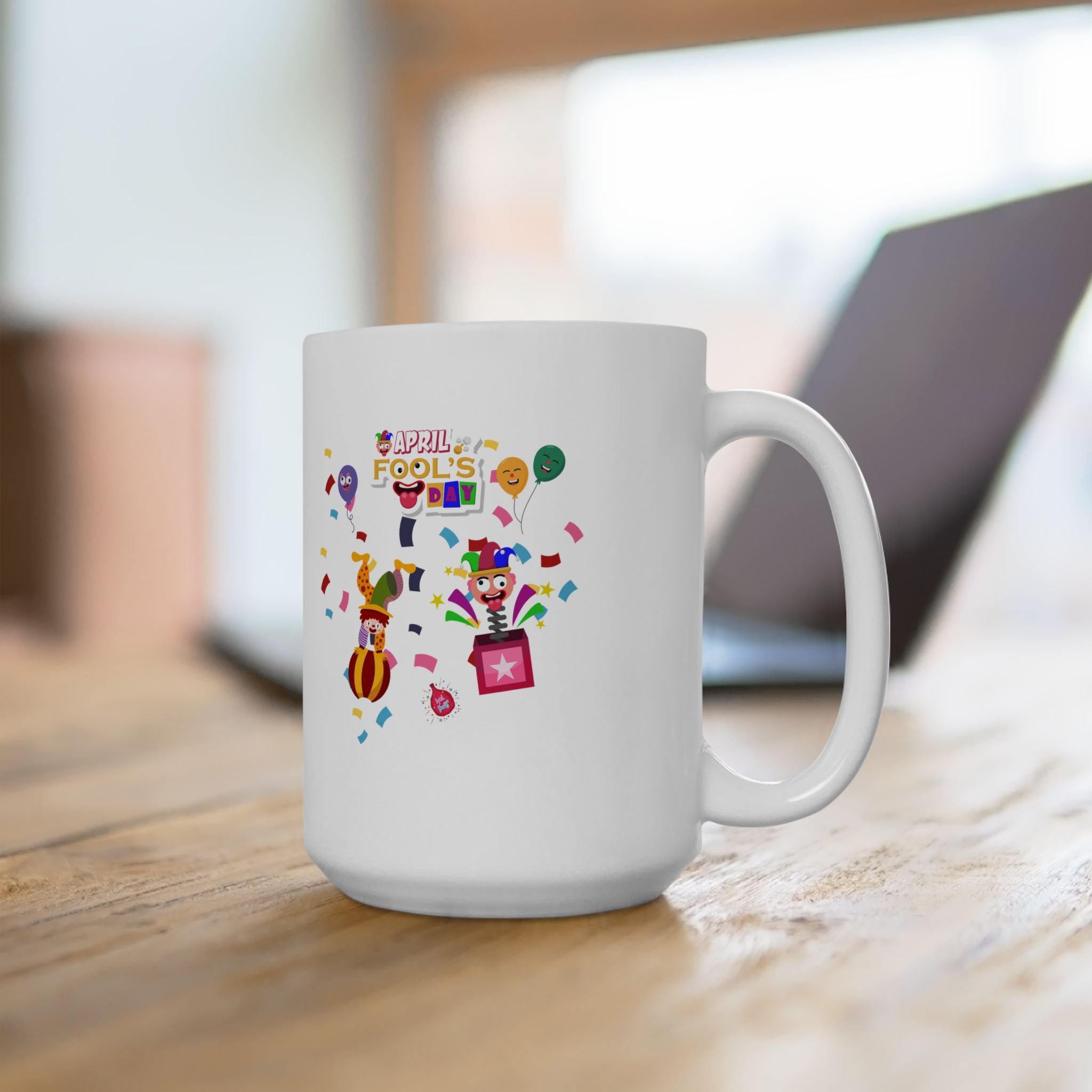 All April Fool's Day Ceramic Mug  (11oz & 15oz)