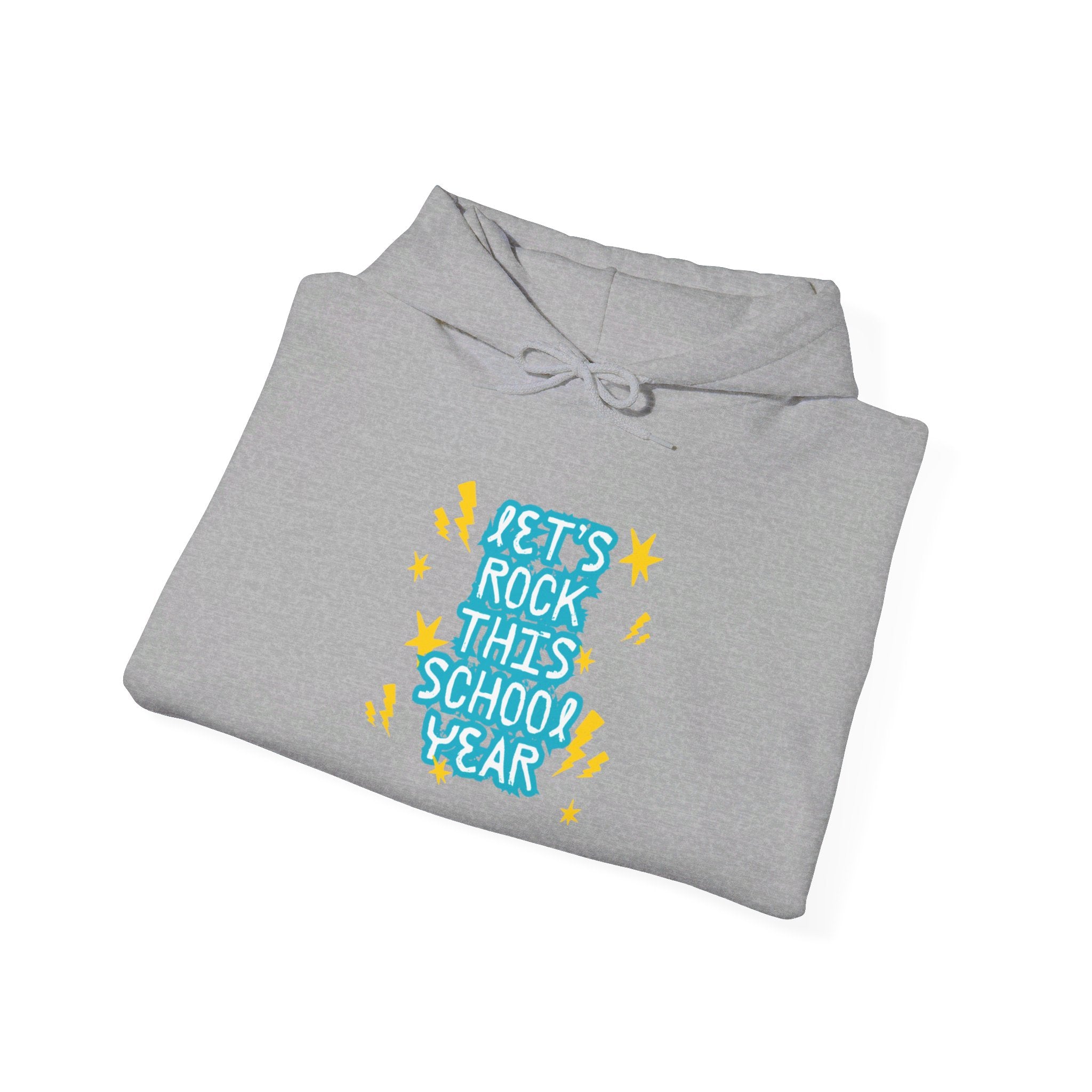 Let's Rock This School Year Unisex Heavy Blend™ Hooded Sweatshirt