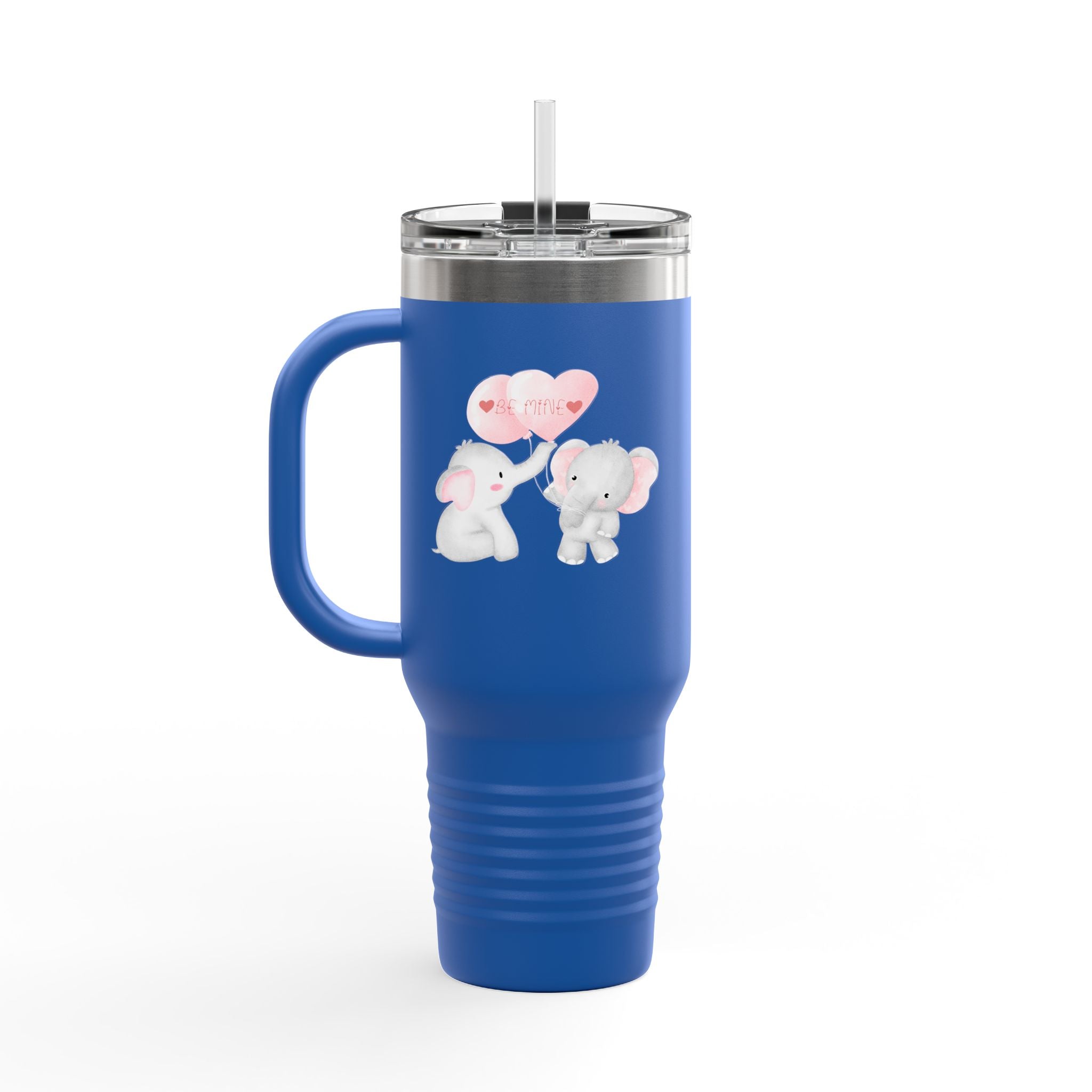 Be Mine Love  Insulated Travel Mug - 40oz - Perfect for Kids & Animal Lovers
