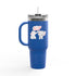 Be Mine Love  Insulated Travel Mug - 40oz - Perfect for Kids & Animal Lovers