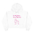 First My Mother Forever My Friend Crop Hoodie