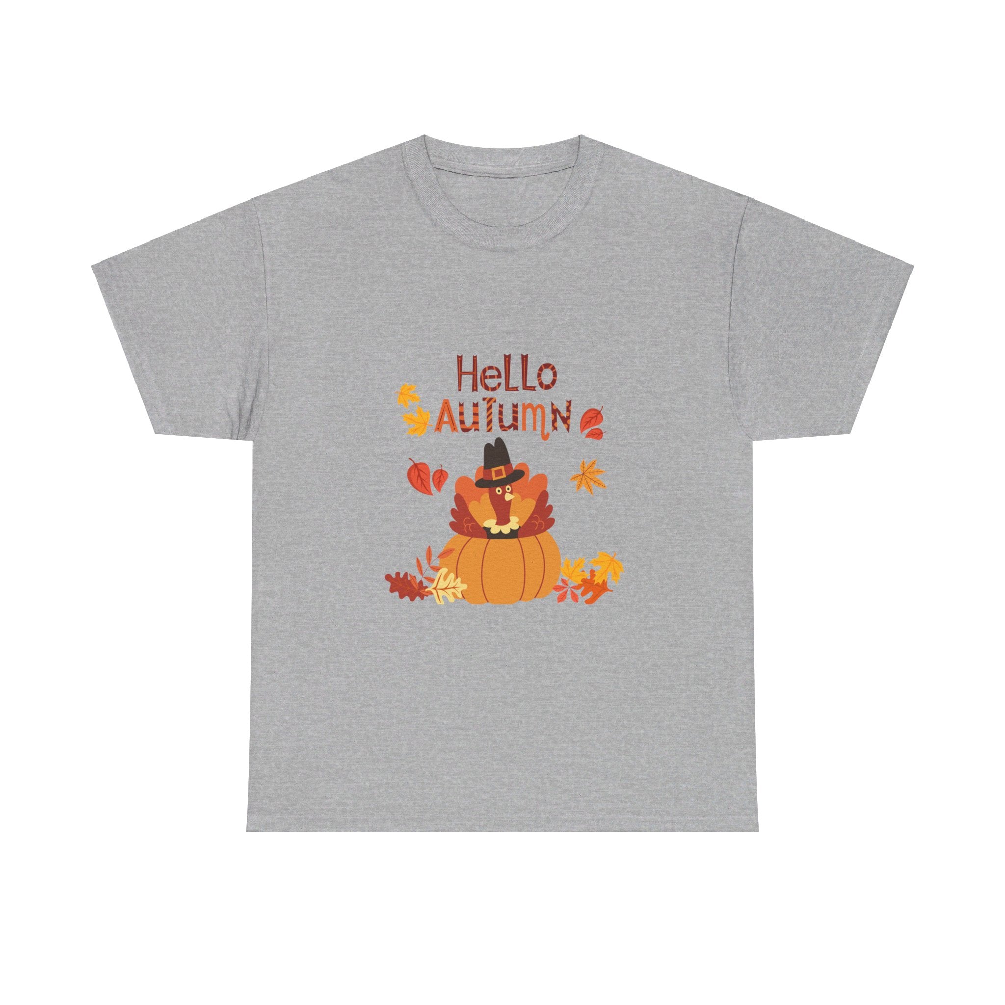 Hello Autumn Unisex Heavy Cotton Tee