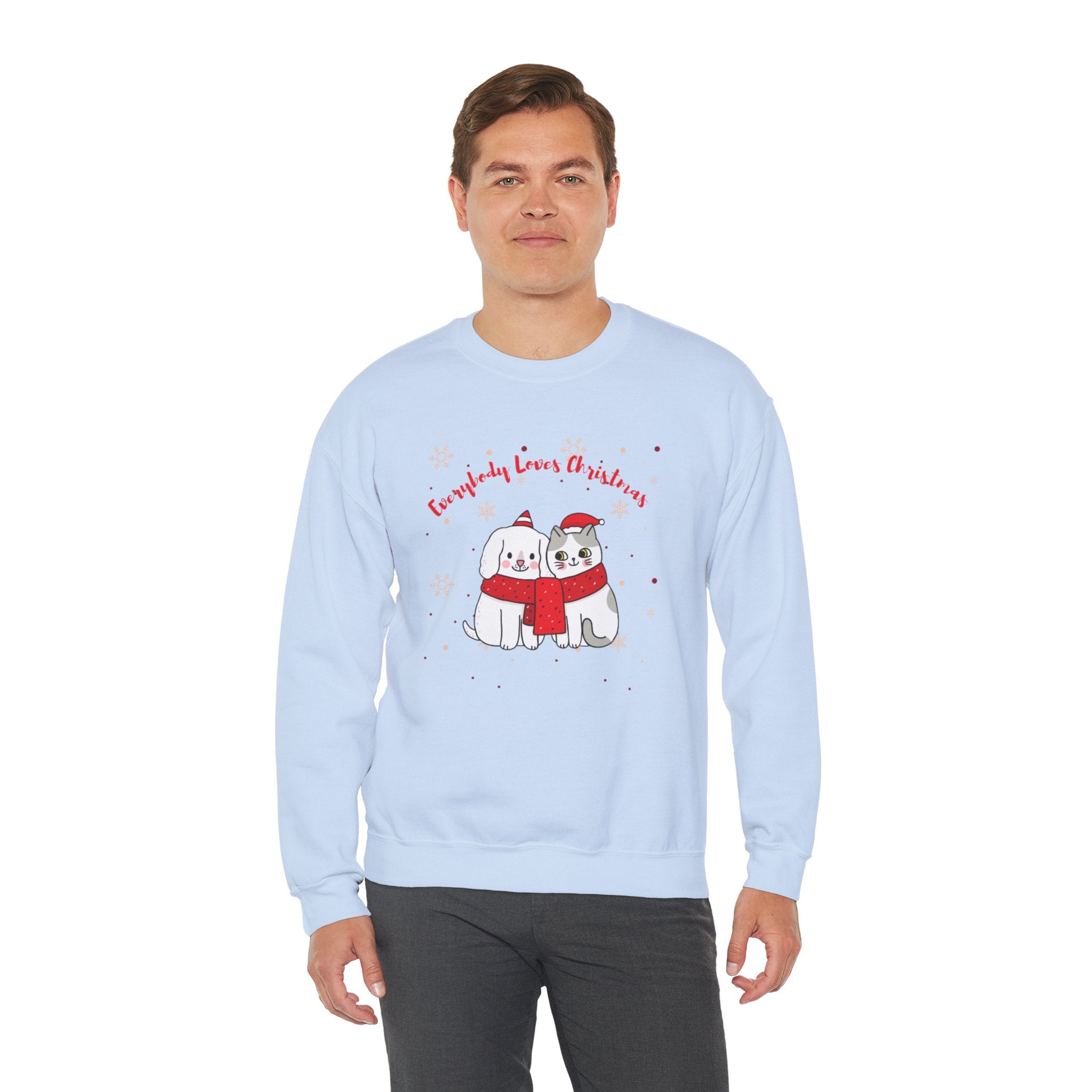 Everybody Loves Christmas Unisex Heavy Blend™ Crewneck Sweatshirt