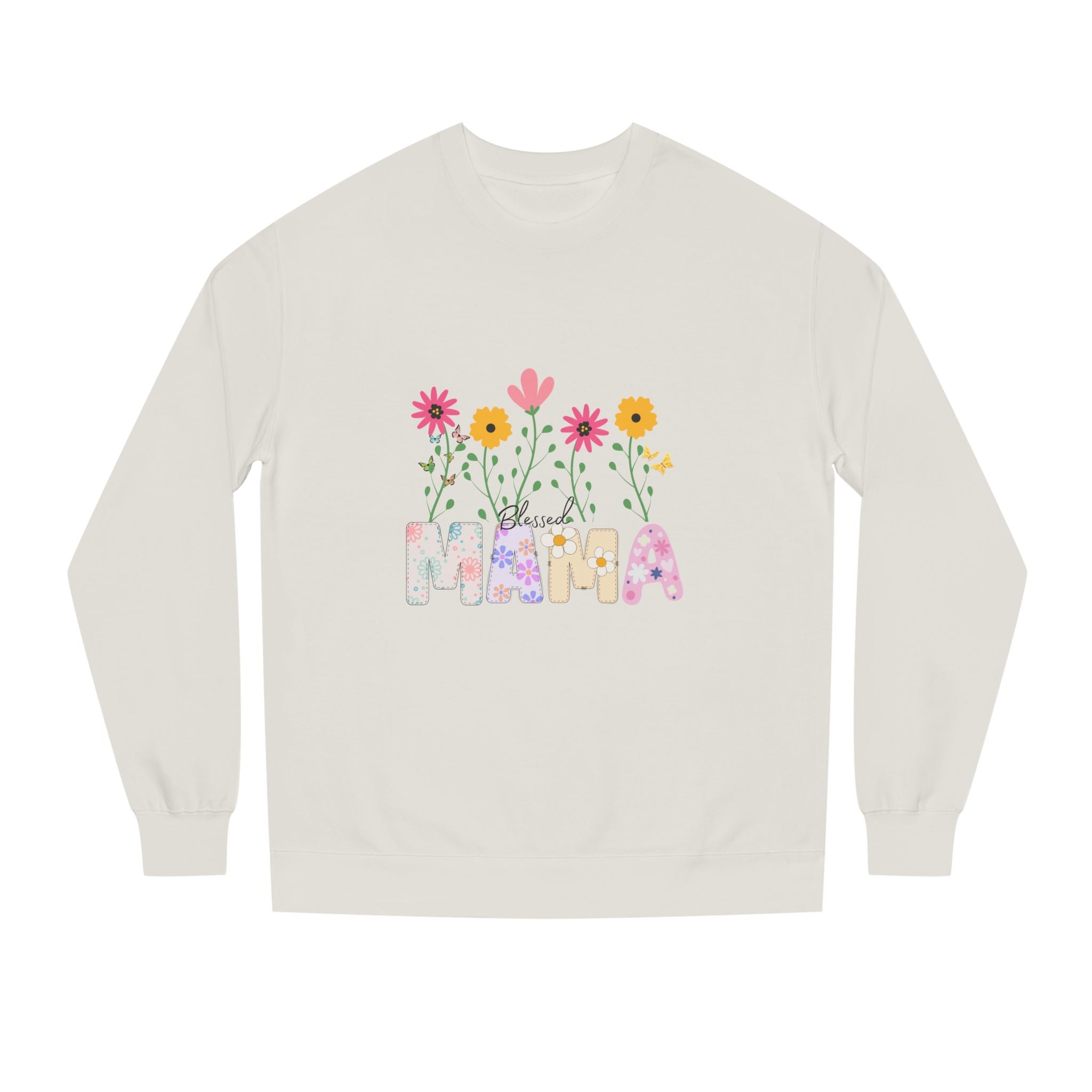 Blessed Mama Unisex Crew Neck Sweatshirt