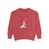 Gnome Valentine's Day Unisex Garment-Dyed Sweatshirt