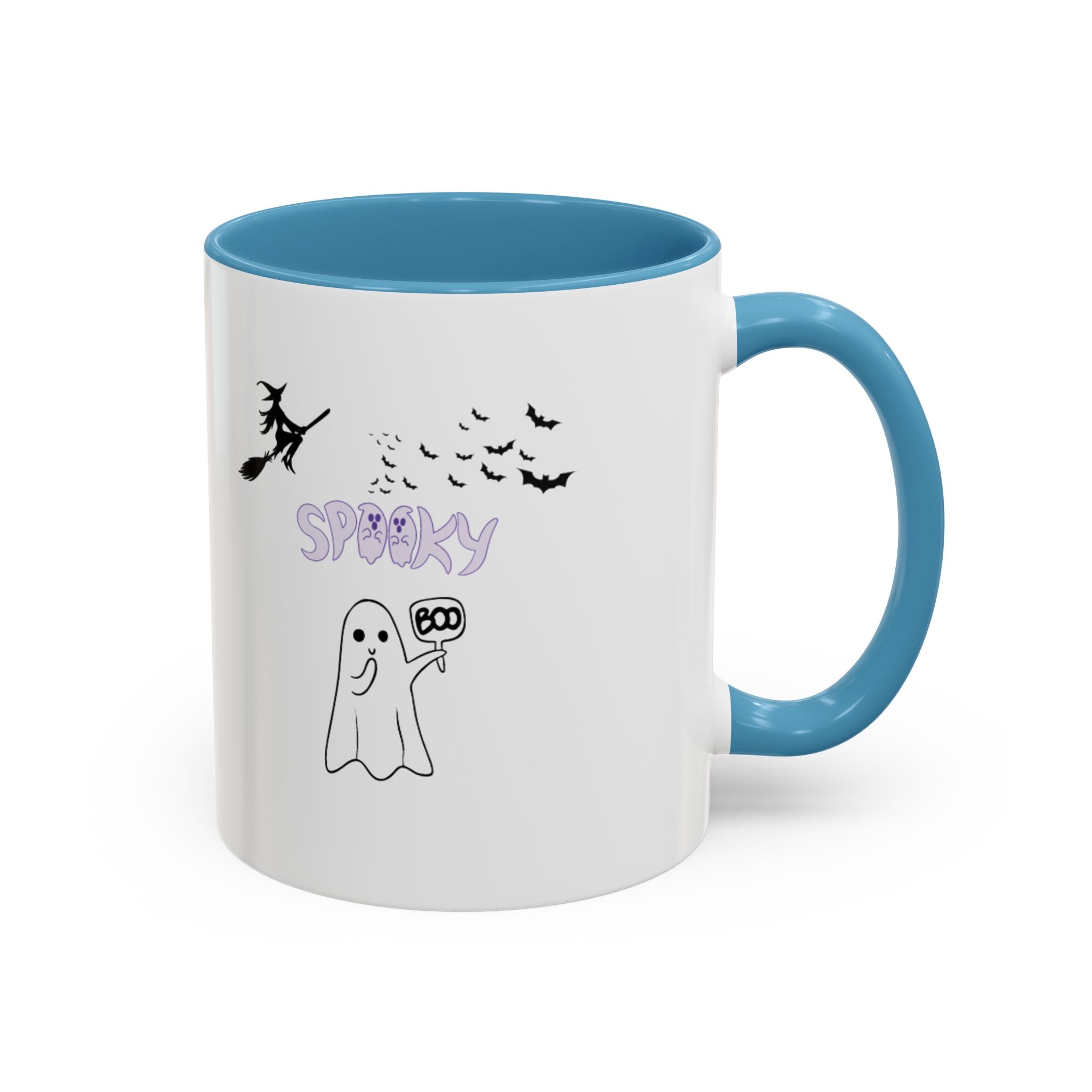 Spooky Boo Accent Coffee Mug (11, 15oz)