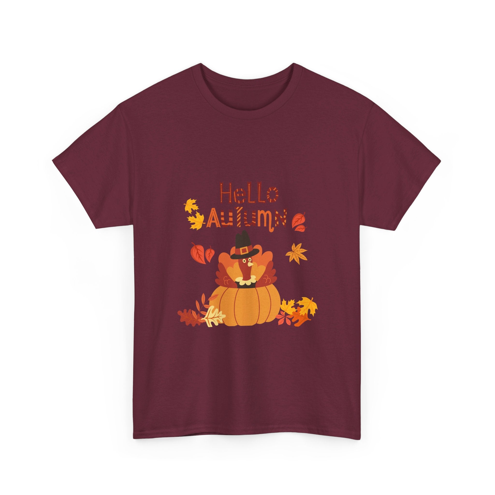 Hello Autumn Unisex Heavy Cotton Tee