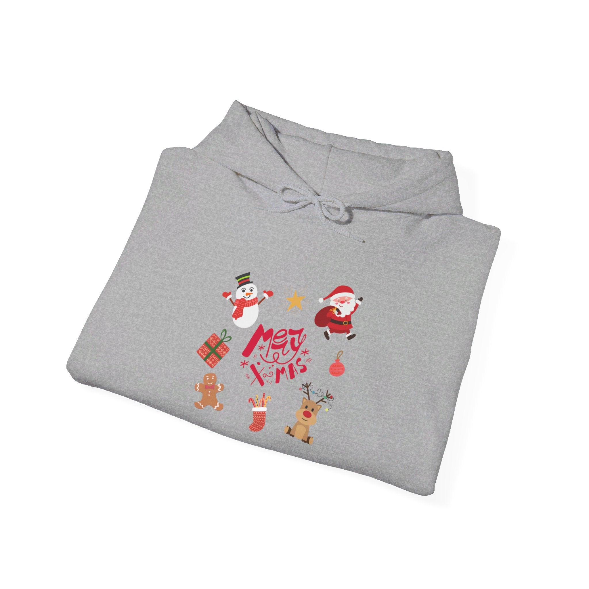 Merry Christmas Crew Unisex Heavy Blend™ Hooded Sweatshirt