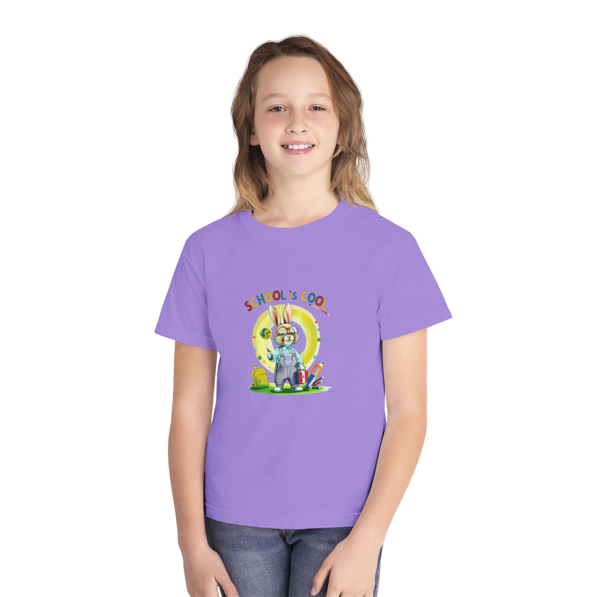 School is Cool Youth Midweight Tee