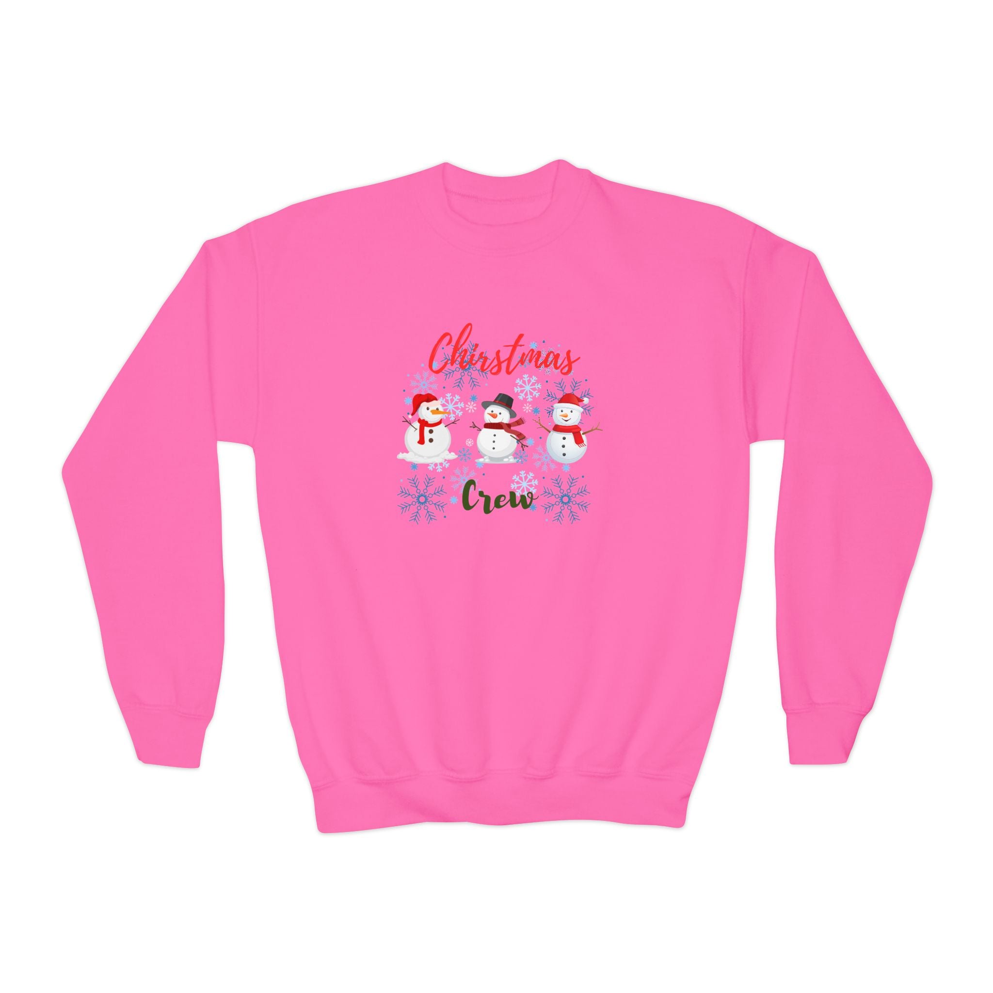 Christmas Crew Youth Crewneck Sweatshirt