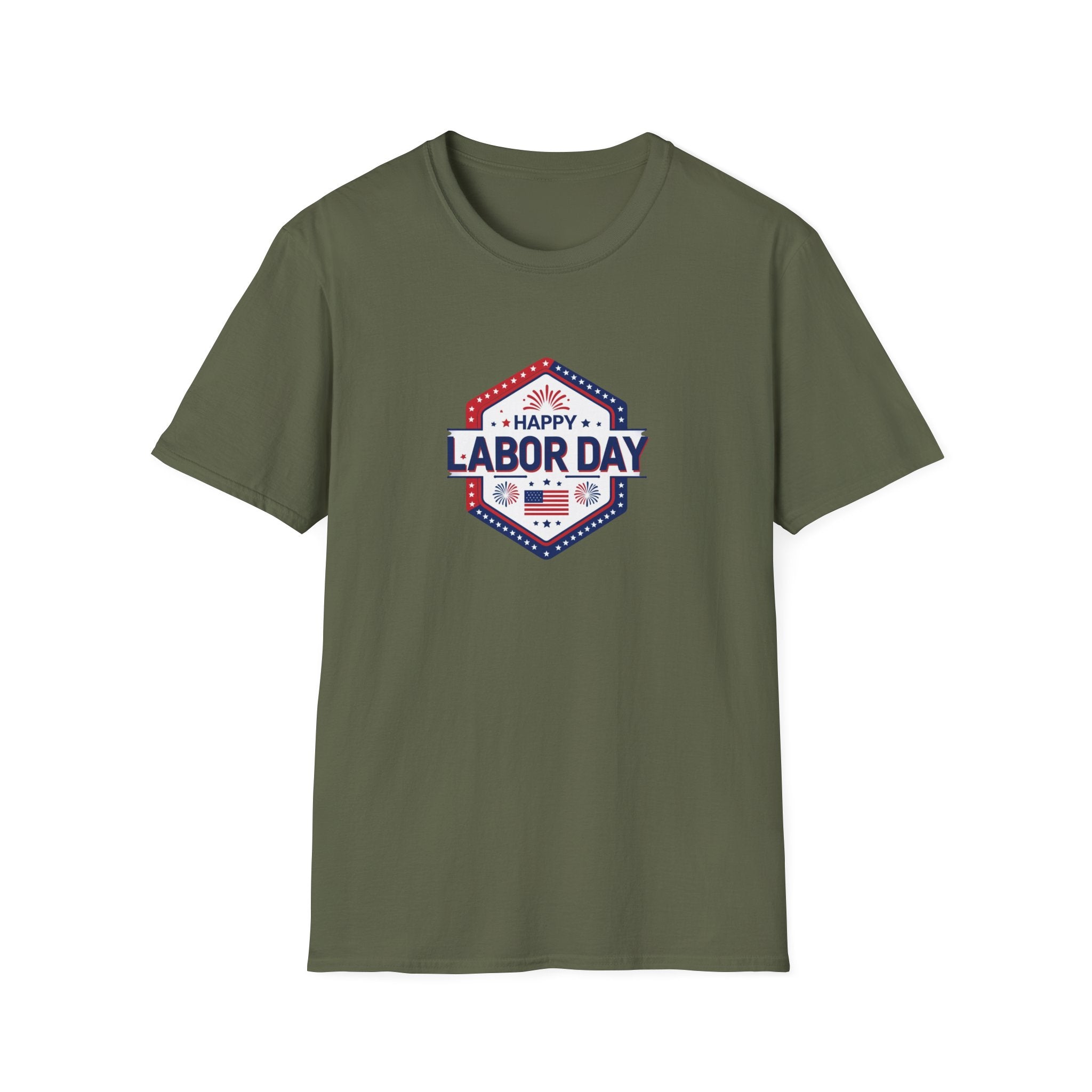Celebrate Labor Day Unisex Softstyle T-Shirt