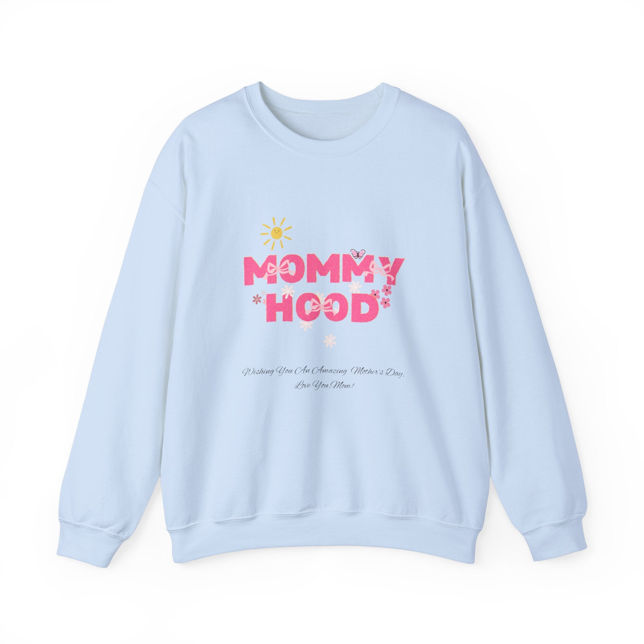 Mommy Hood Unisex Crewneck Sweatshirt