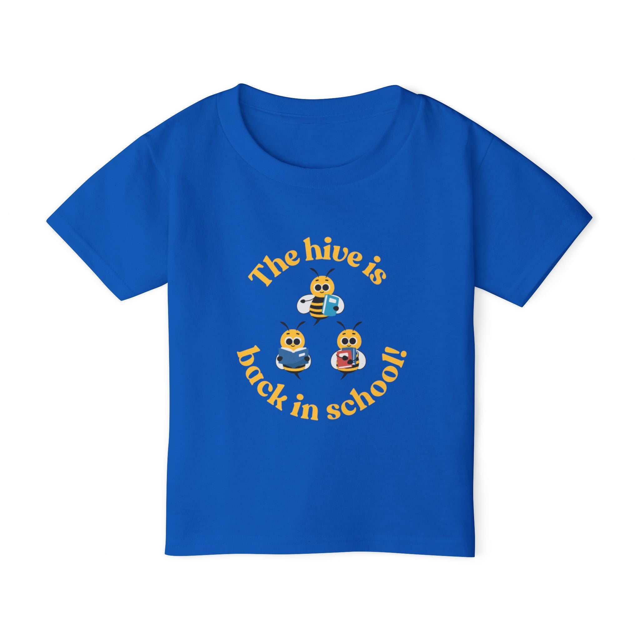 The Hive Is Back In School Heavy Cotton™ Toddler T-shirt