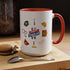 Happy Labor Day Wishes Accent Coffee Mug (11, 15oz)