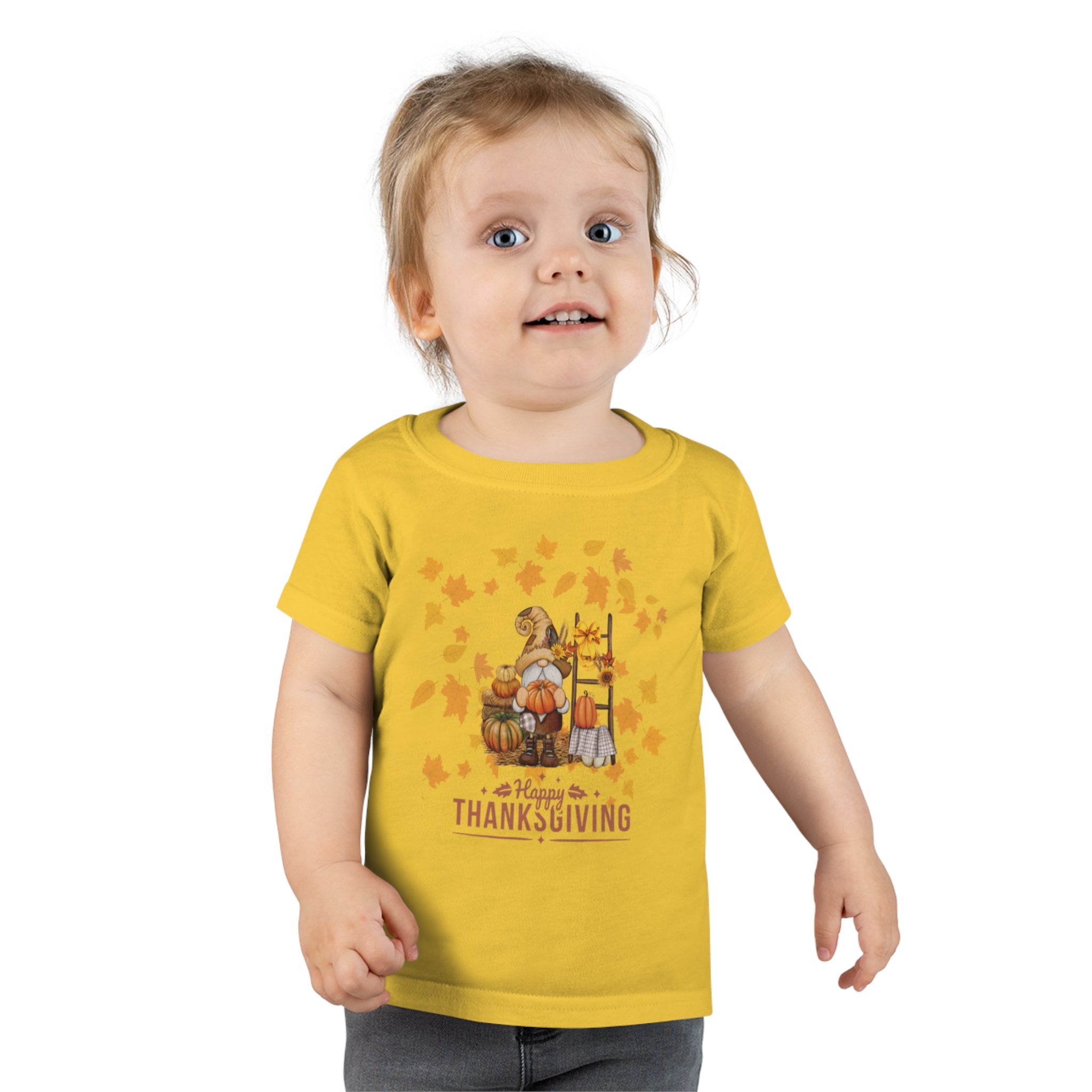 Gnome Happy Thanksgiving Toddler T-shirt