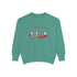 Here Comes Santa Claus Unisex Garment-Dyed Sweatshirt