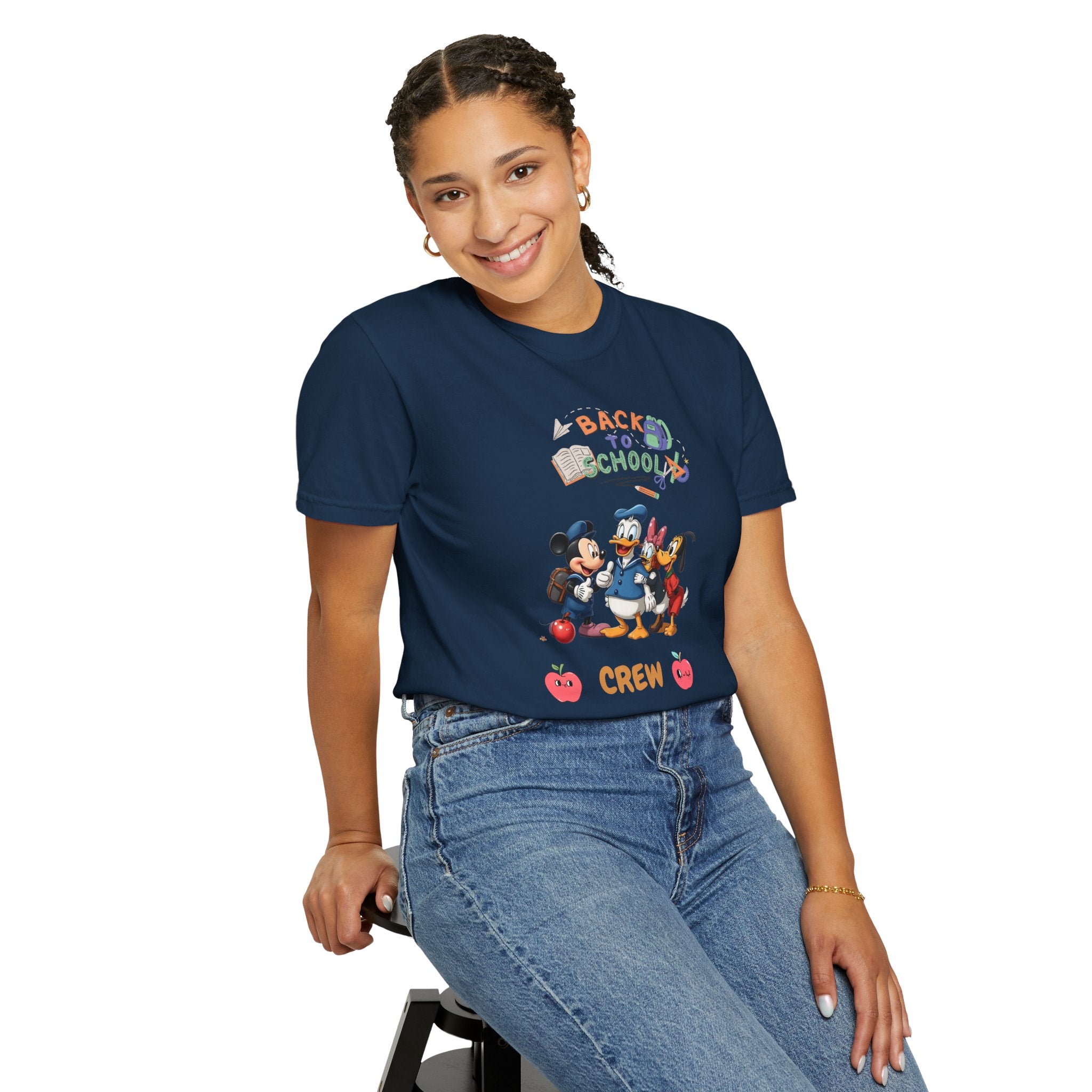 Back to School Crew Unisex Dyed T-Shirt