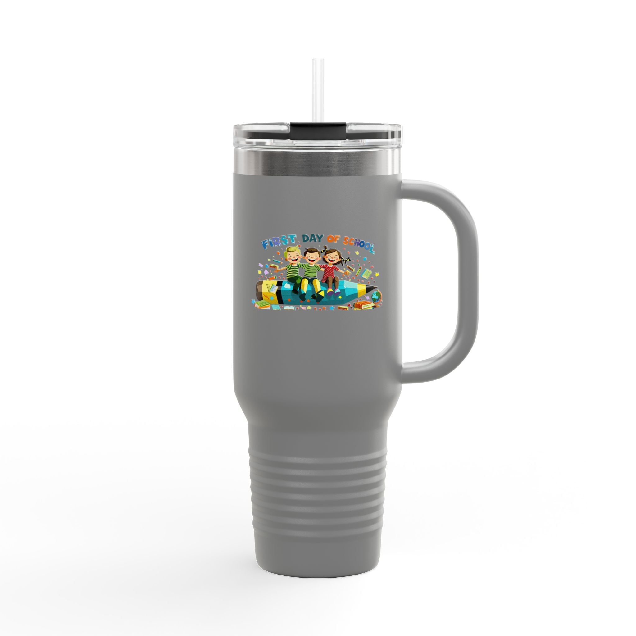 First Day of School Insulated Travel Mug for Students