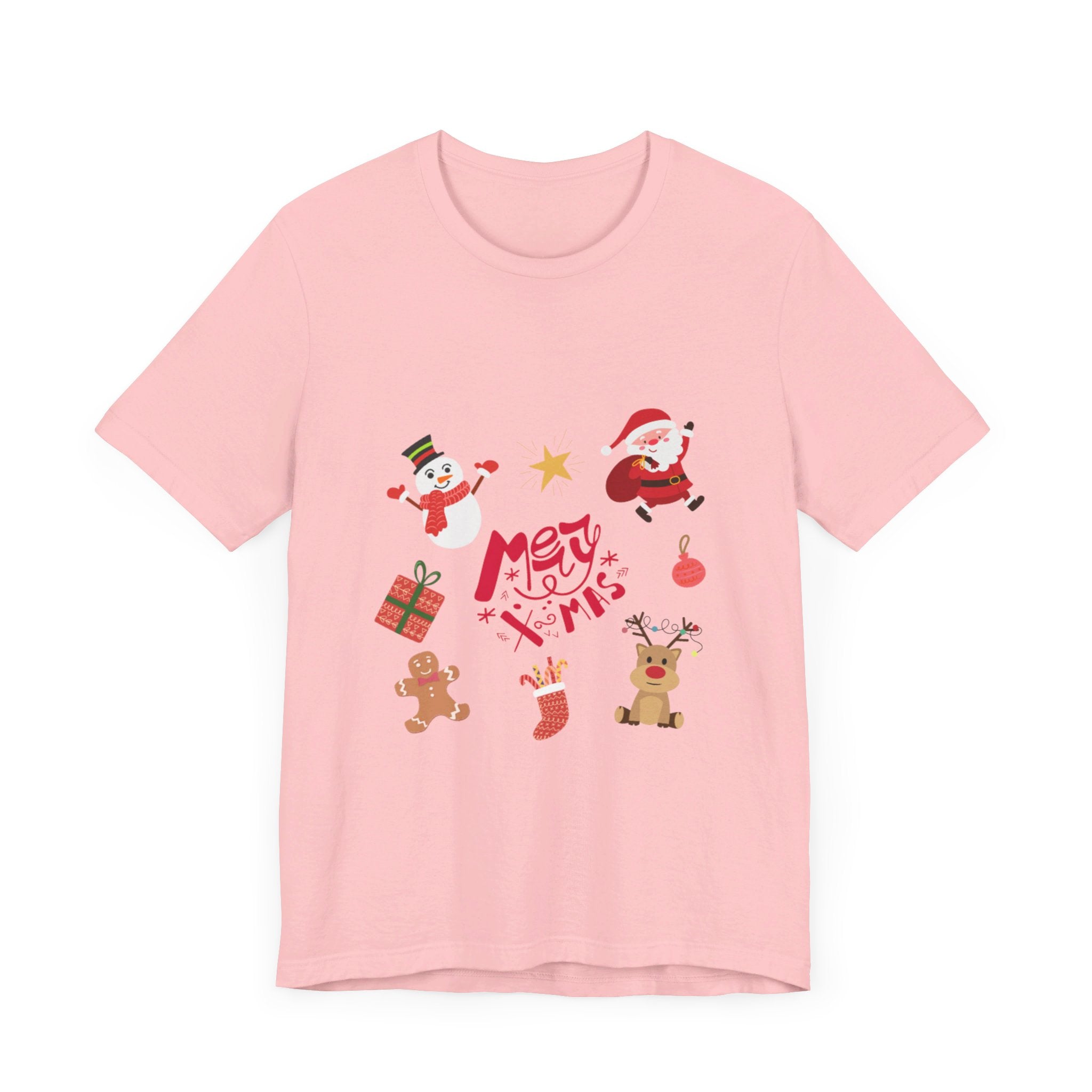 Merry Christmas Crew Unisex Jersey Short Sleeve Tee