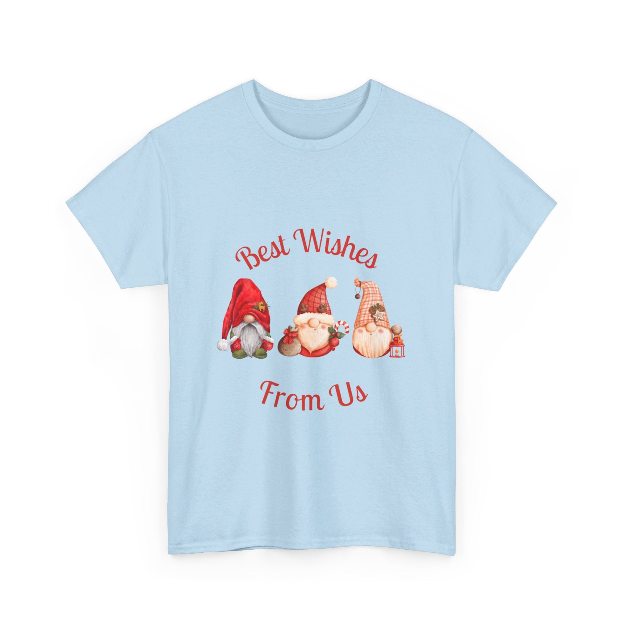 Gnome Best Wishes Unisex Heavy Cotton Tee