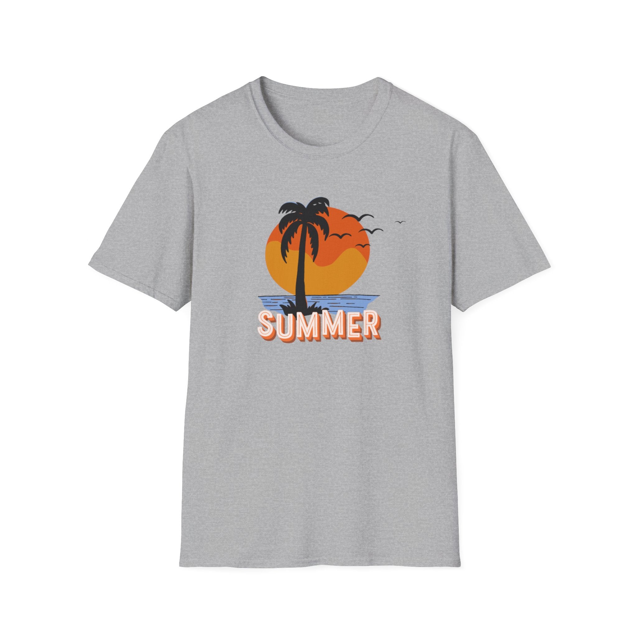 Summer Sunset Unisex Softstyle T-Shirt