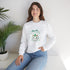 Kiss Me I'm Irish Cat Crewneck Sweatshirt - Unisex Heavy Blend™