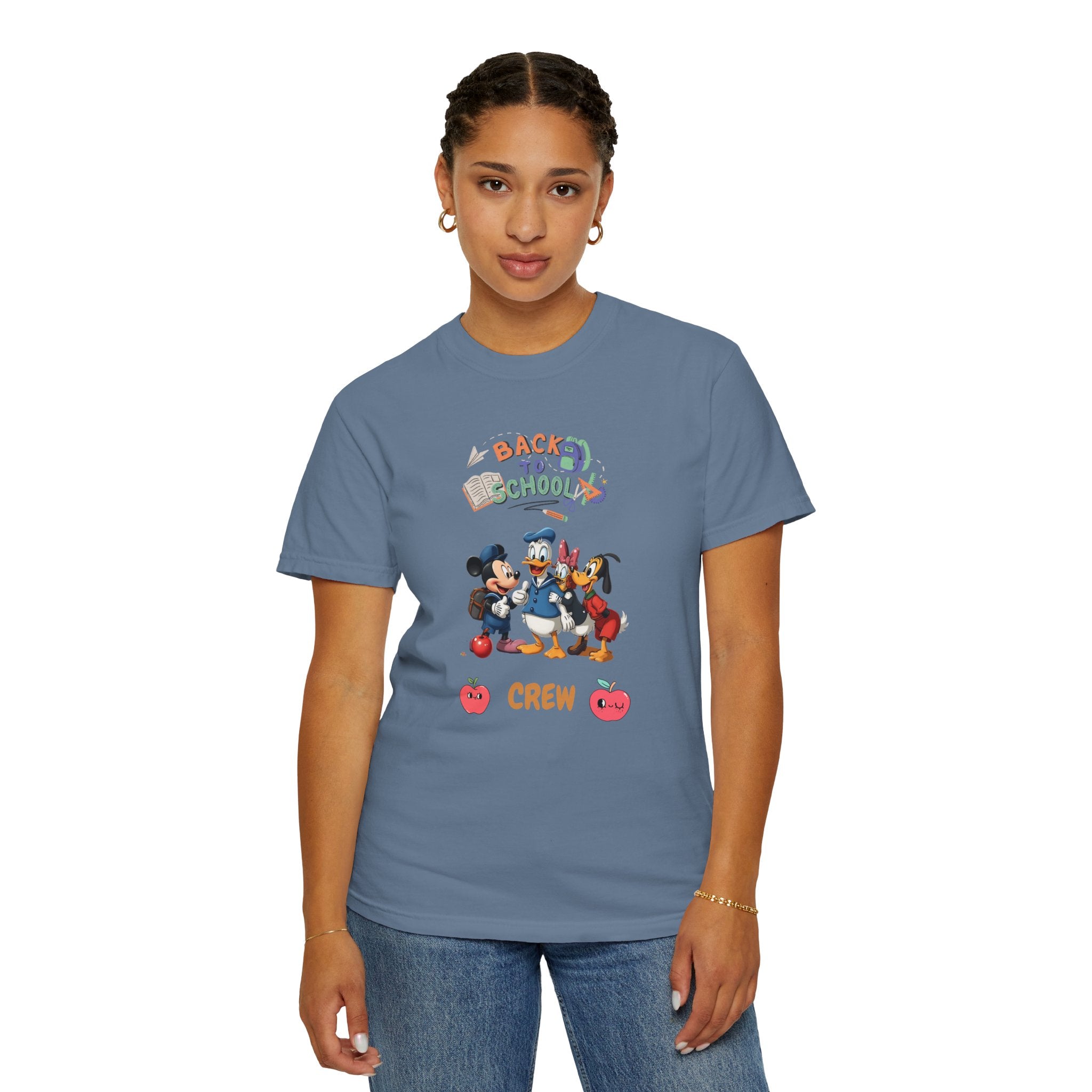 Back to School Crew Unisex Dyed T-Shirt
