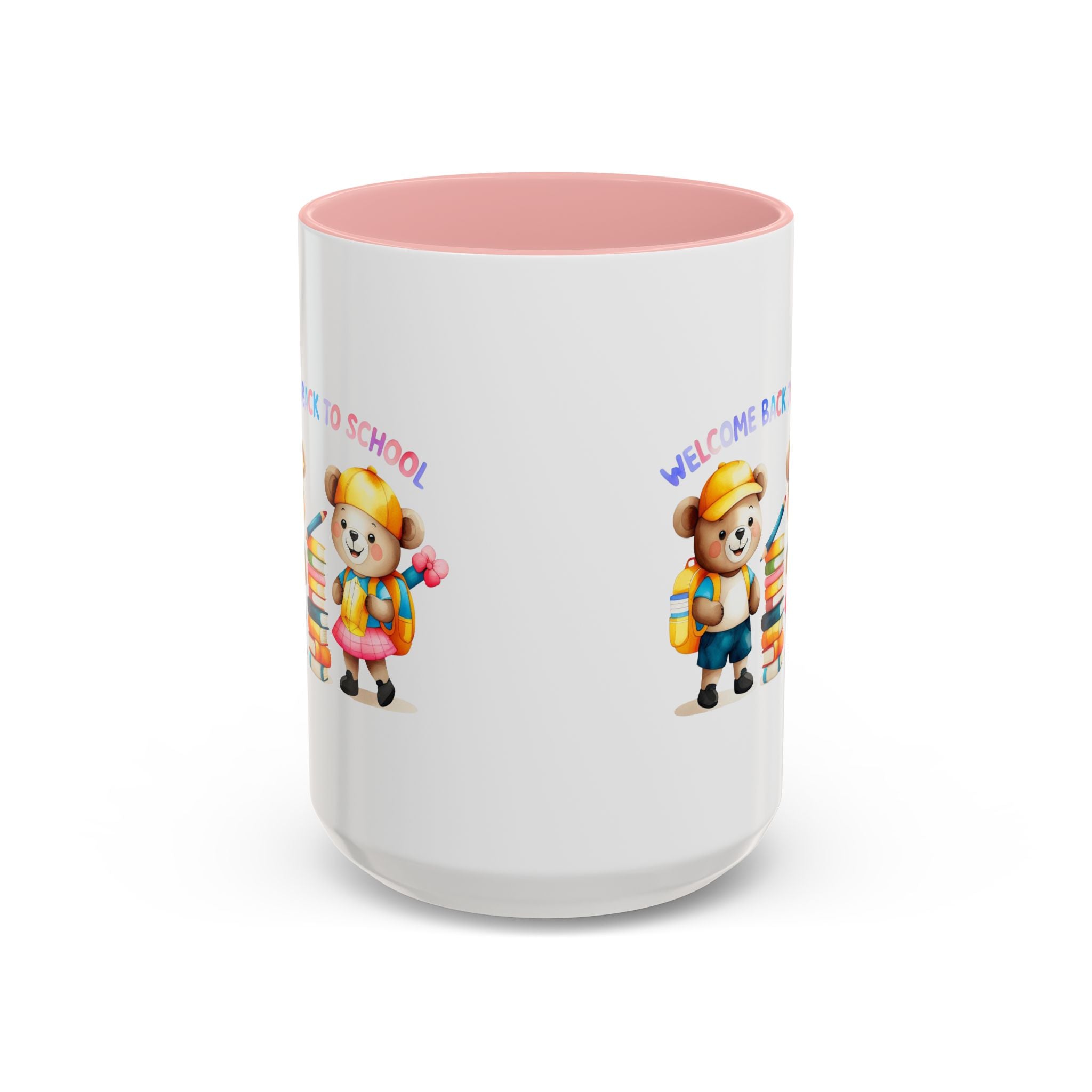 Welcome Back to School Bear Coffee Mug - 11oz, 15oz