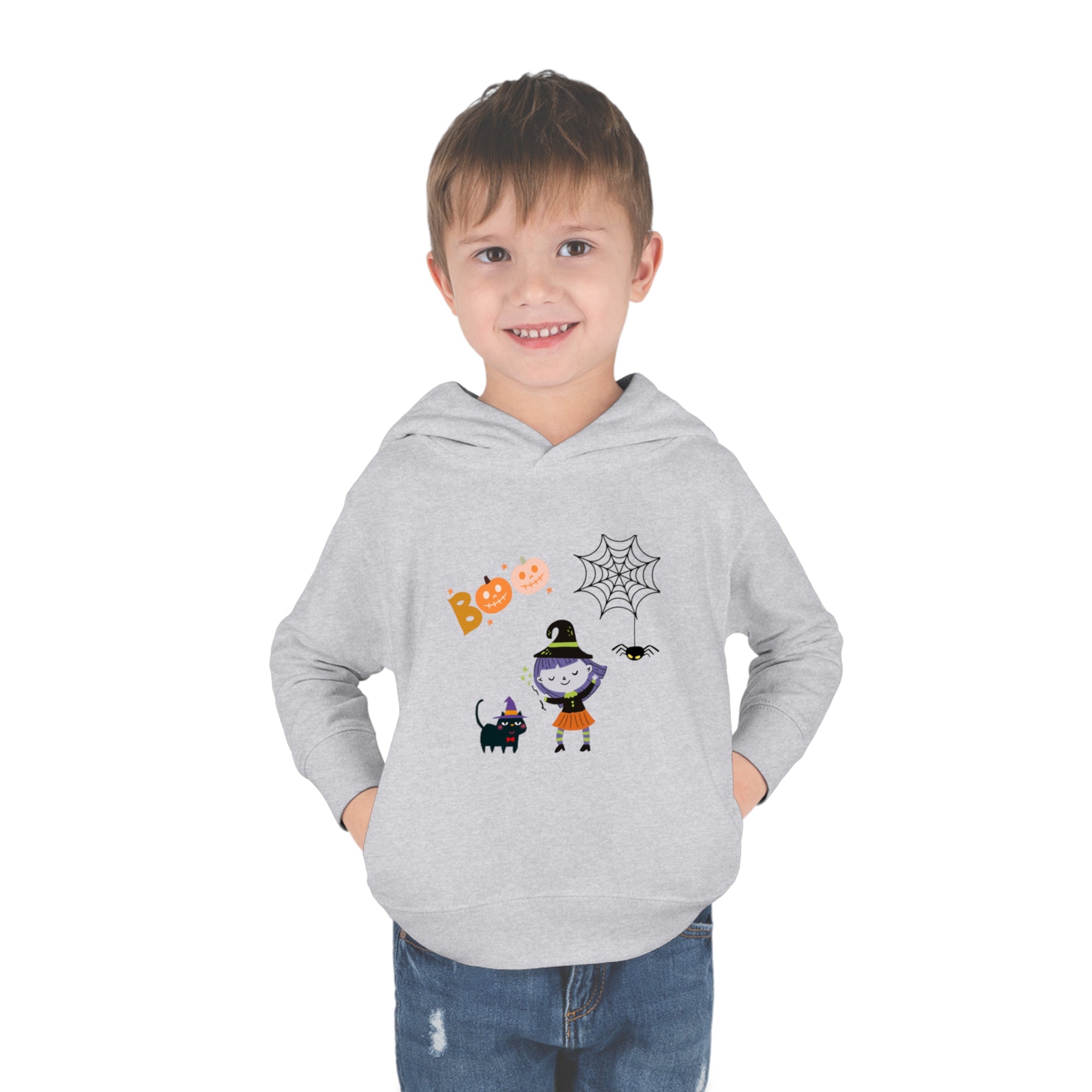 Boo Party Toddler Pullover Fleece Hoodie