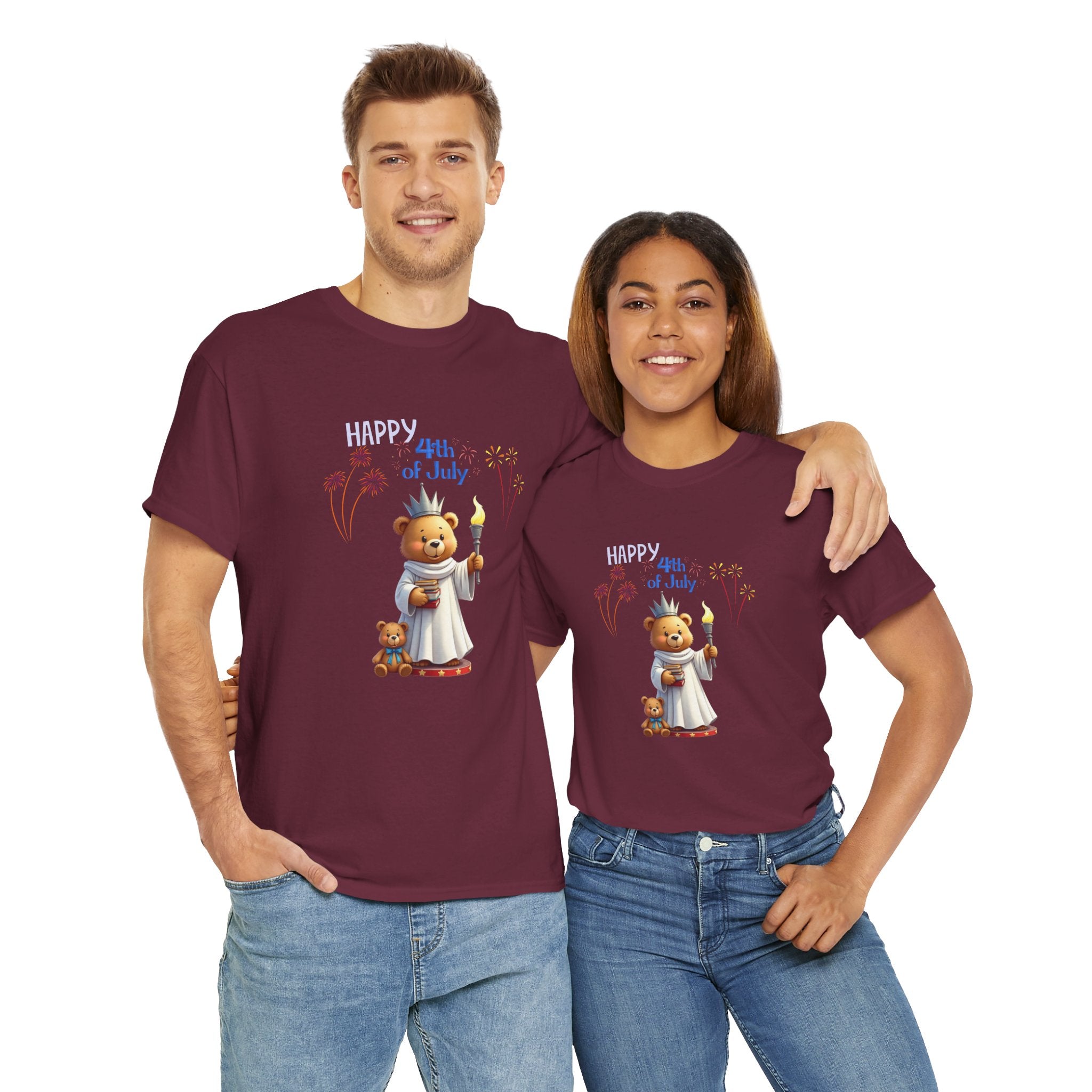 Lady Liberty Unisex Heavy Cotton Tee