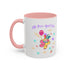 Little Miss April Fool's  Day Accent Coffee Mug - Fun & Whimsical 11oz/15oz