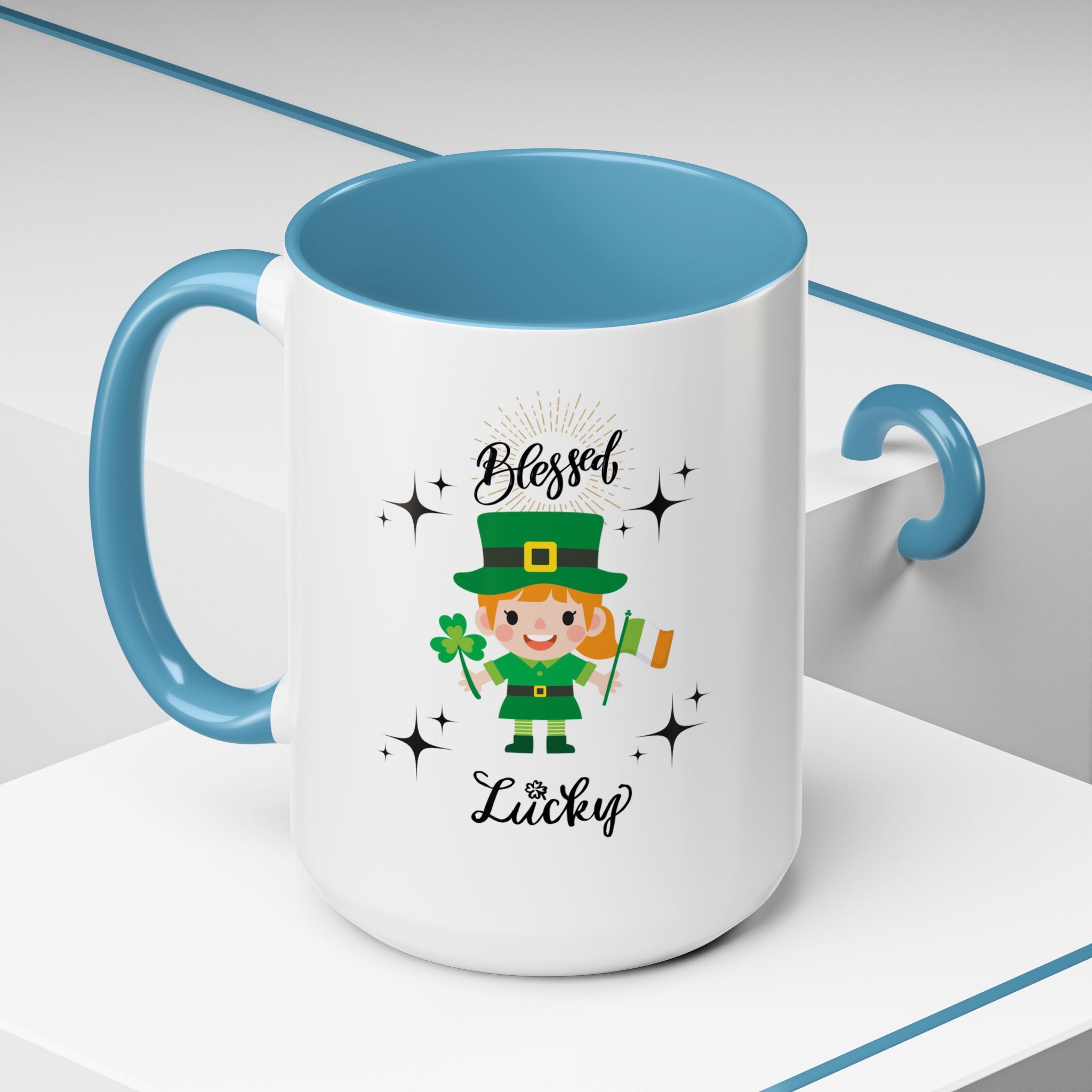 Blessed & Lucky St. Patrick's Day Coffee Mug