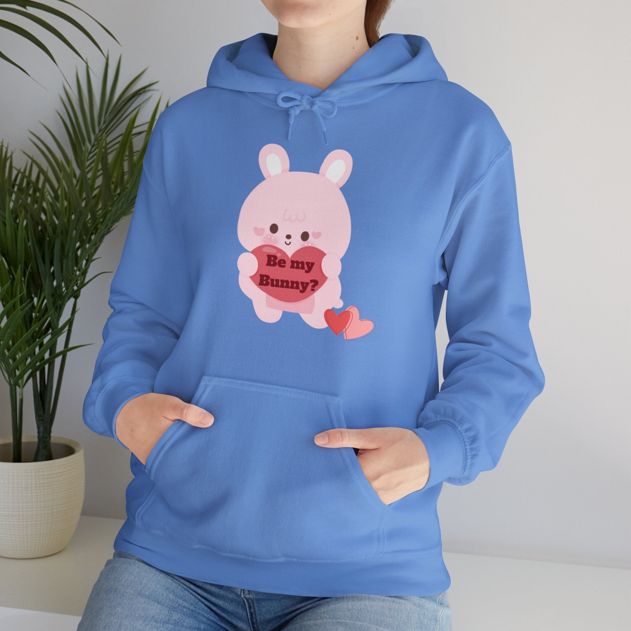 V-Day Bunny Unisex Heavy Blend™ Hooded Sweatshirt
