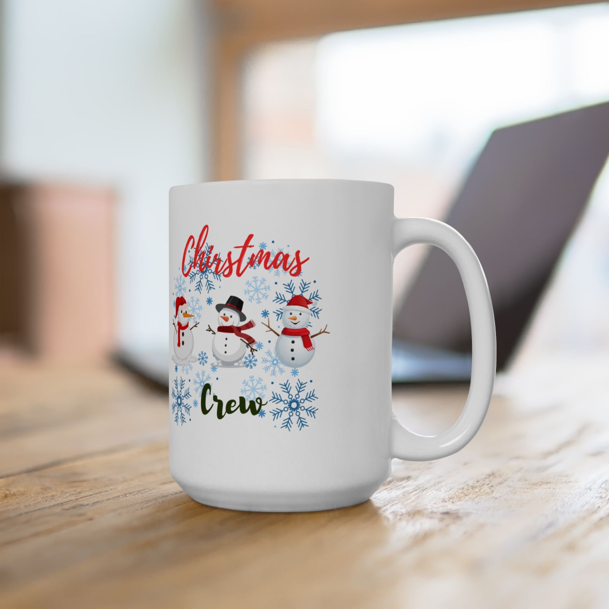 Christmas Crew Ceramic Mug, (11oz, 15oz)