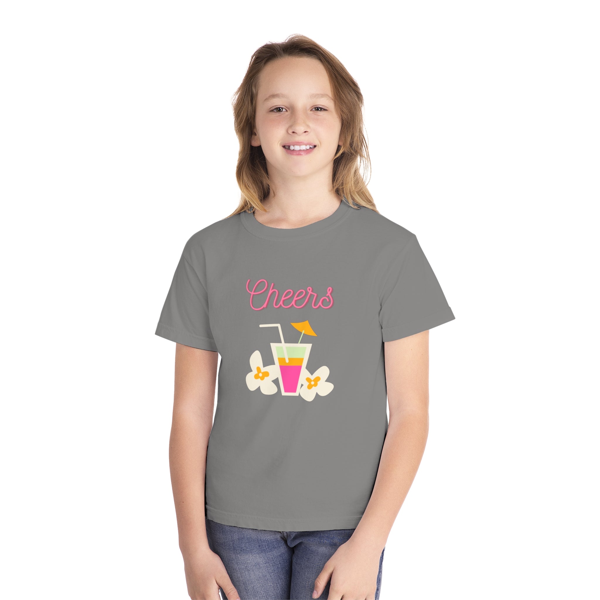 Cheers To Summer Youth Midweight Tee