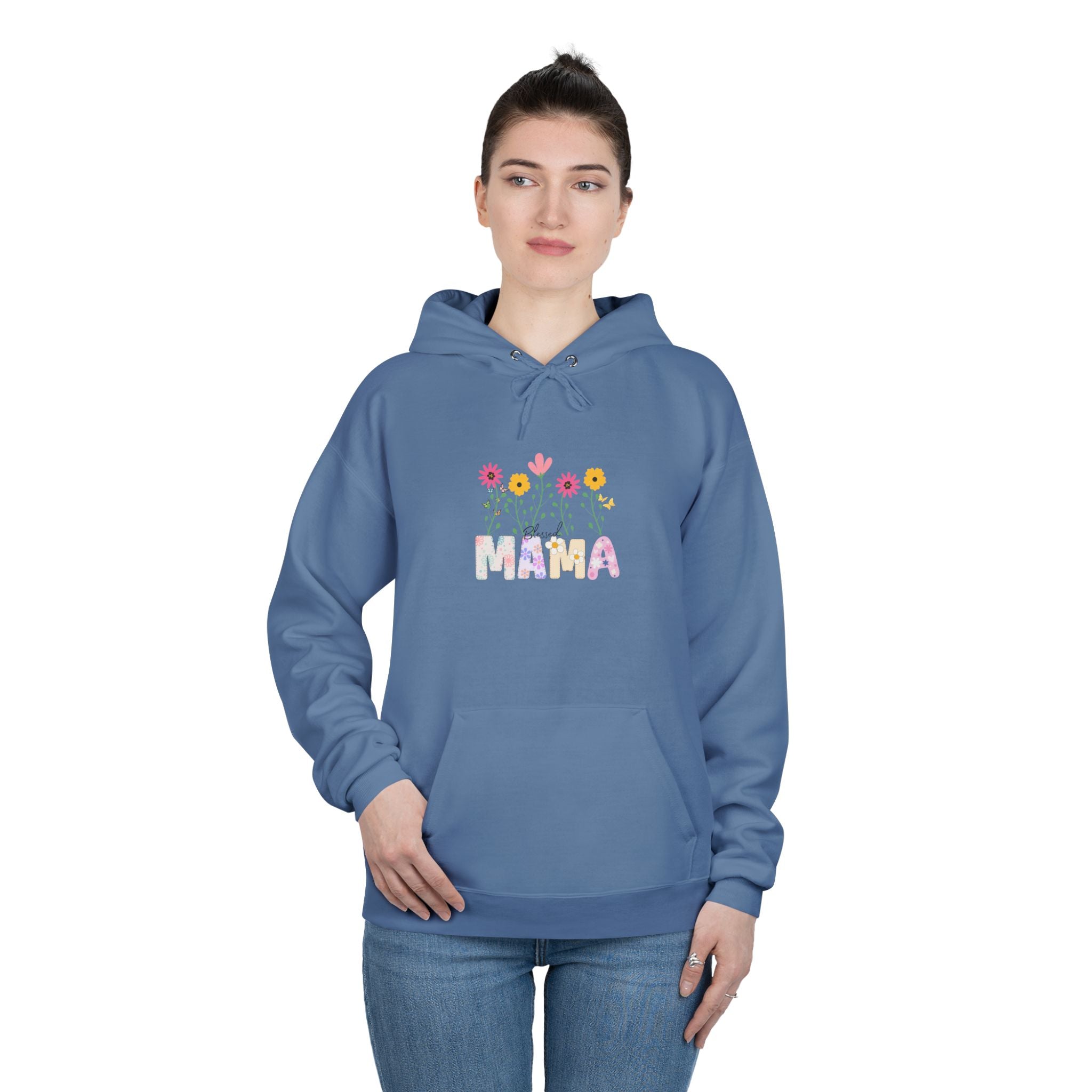 Blessed Mama Eco-Friendly Pullover Hoodie