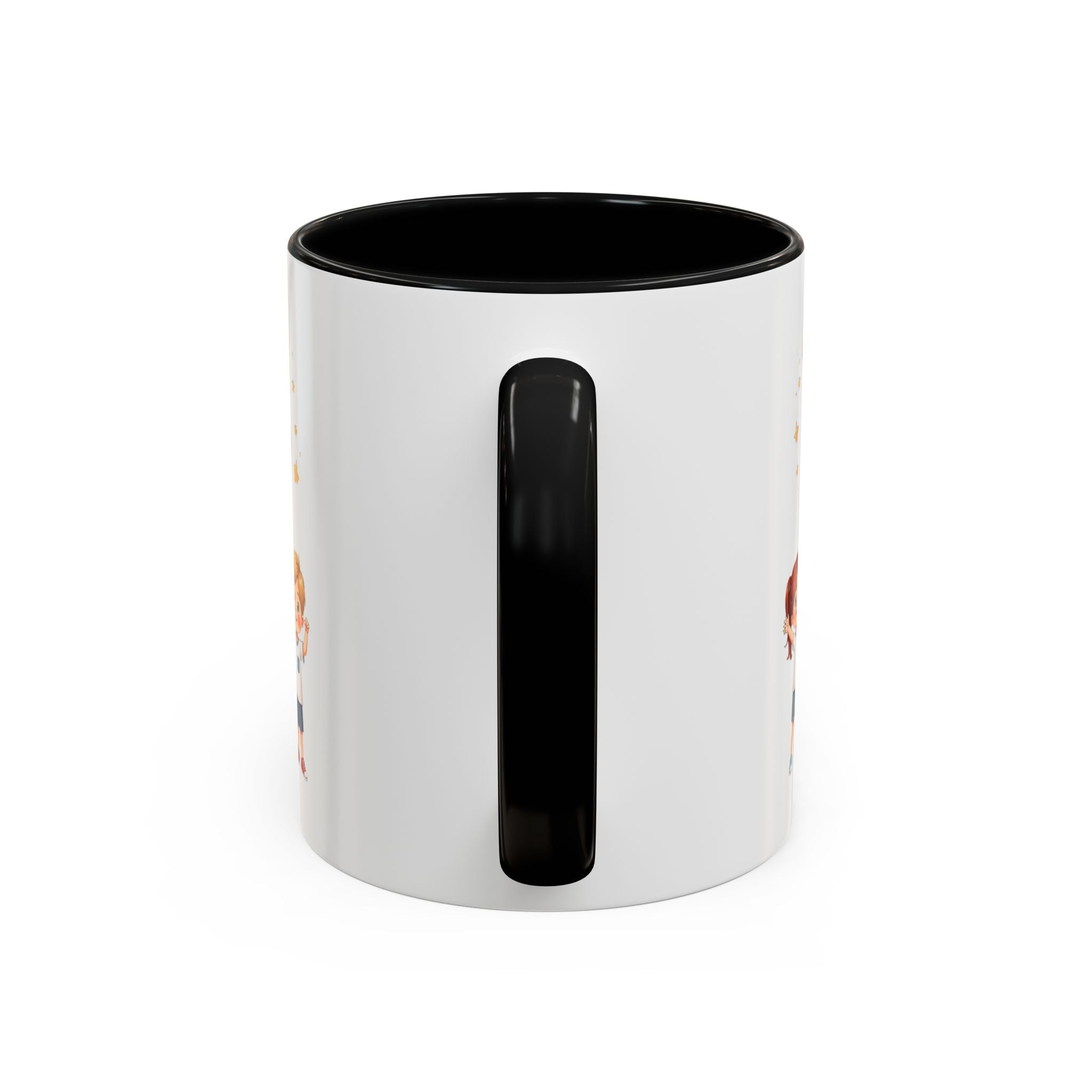 Team Dad Accent Coffee Mug