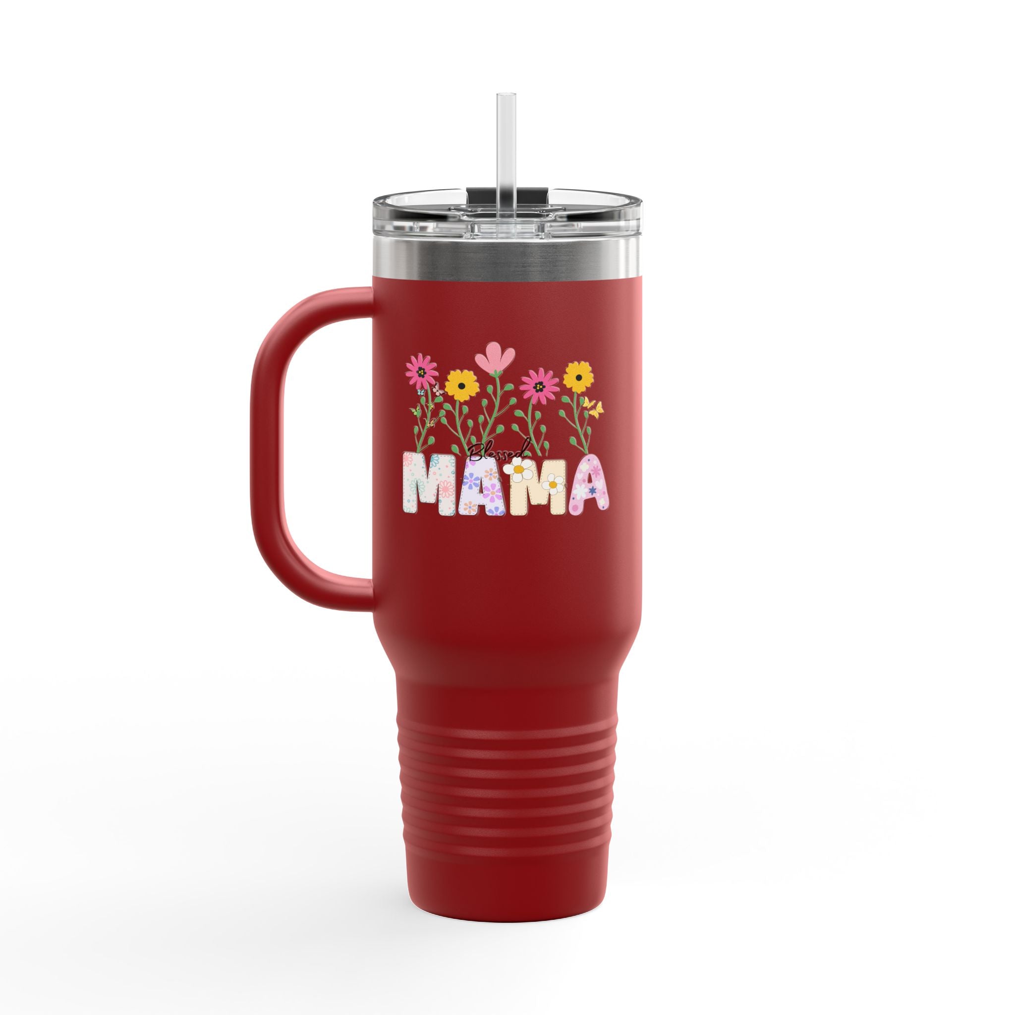 Blessed Mama Insulated Travel Mug - 40oz