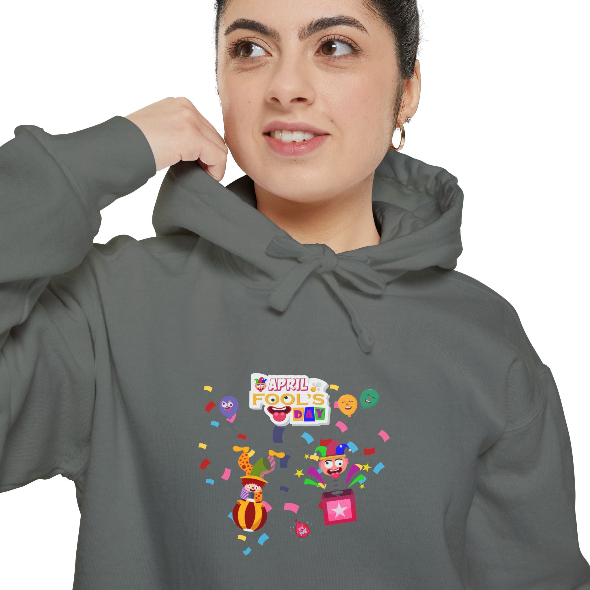 All April Fool's Day Unisex Garment-Dyed Hoodie