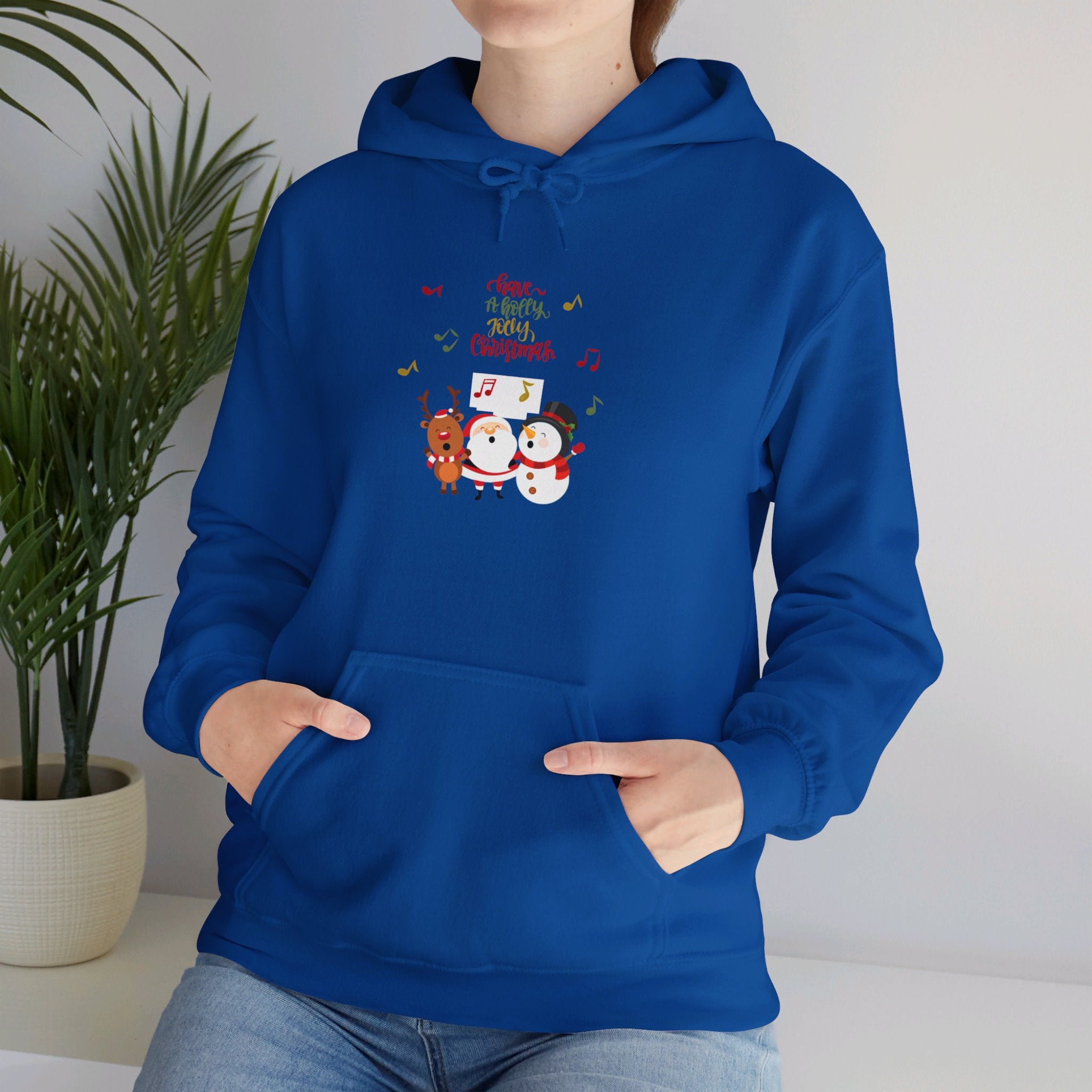 Have A Holly Jolly ChristmasUnisex Heavy Blend™ Hooded Sweatshirt