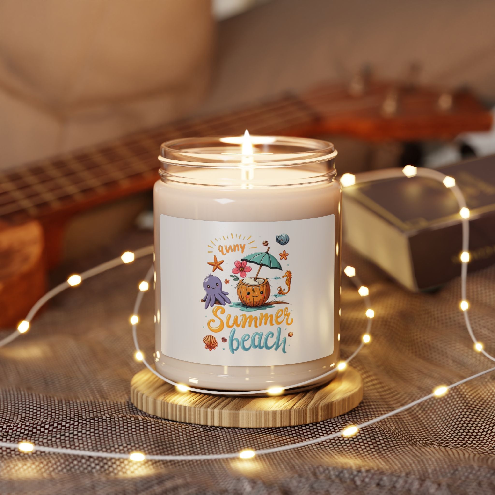 Sunny Summer Vibes Scented Soy Candle