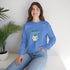 Kiss Me I'm Irish Cat Crewneck Sweatshirt - Unisex Heavy Blend™