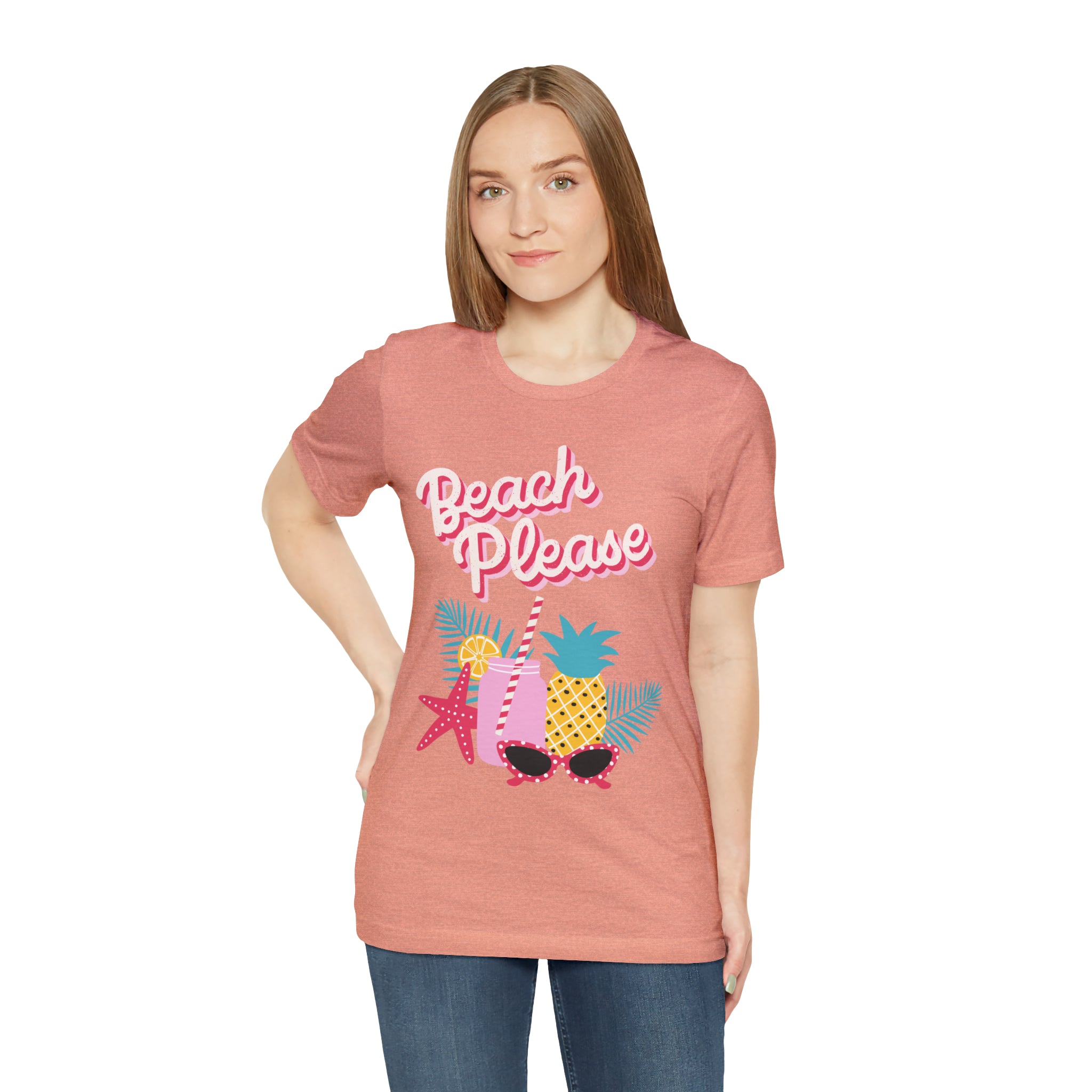 Beach Please Unisex Jersey Short Sleeve Tee