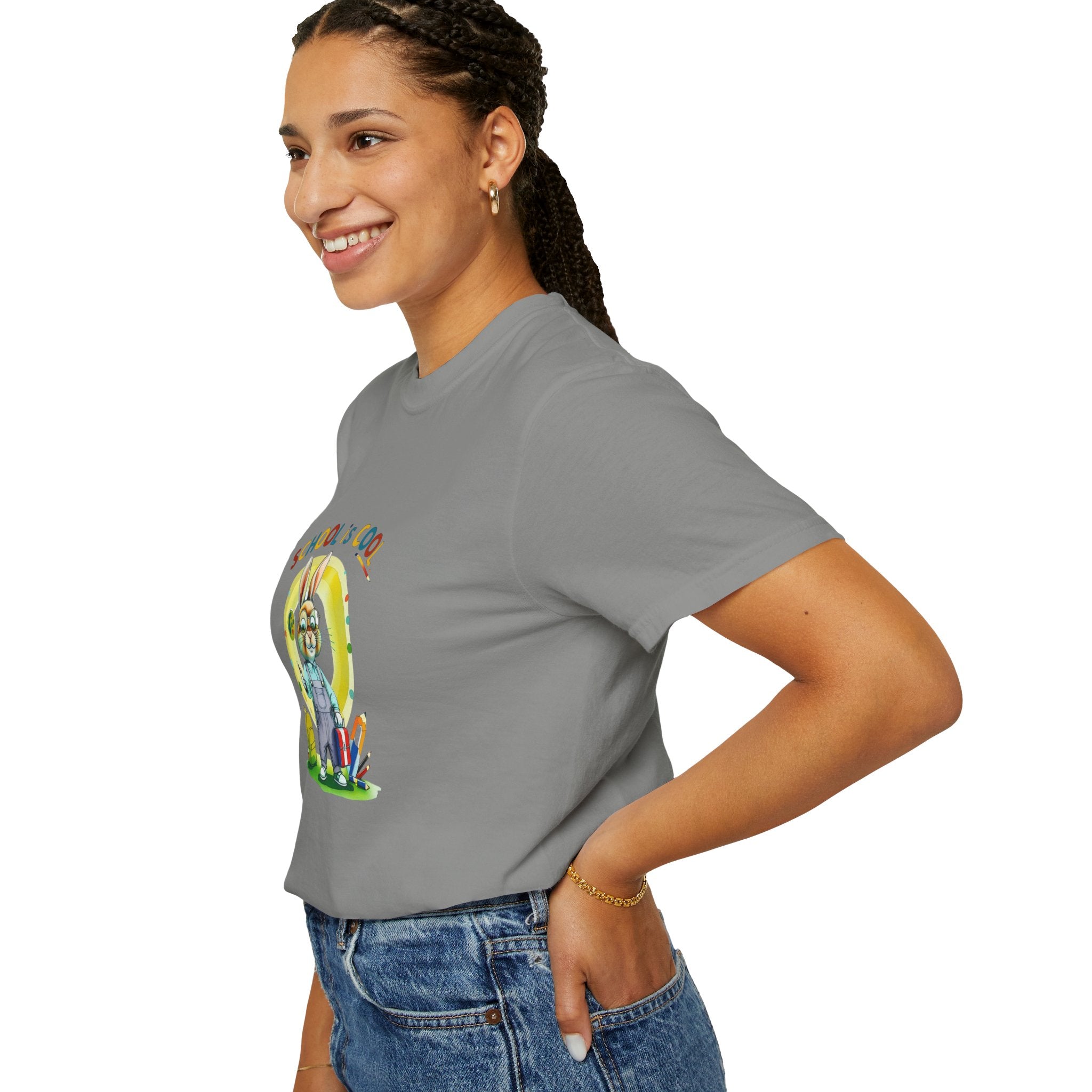 School is Cool Unisex Garment-Dyed Tee