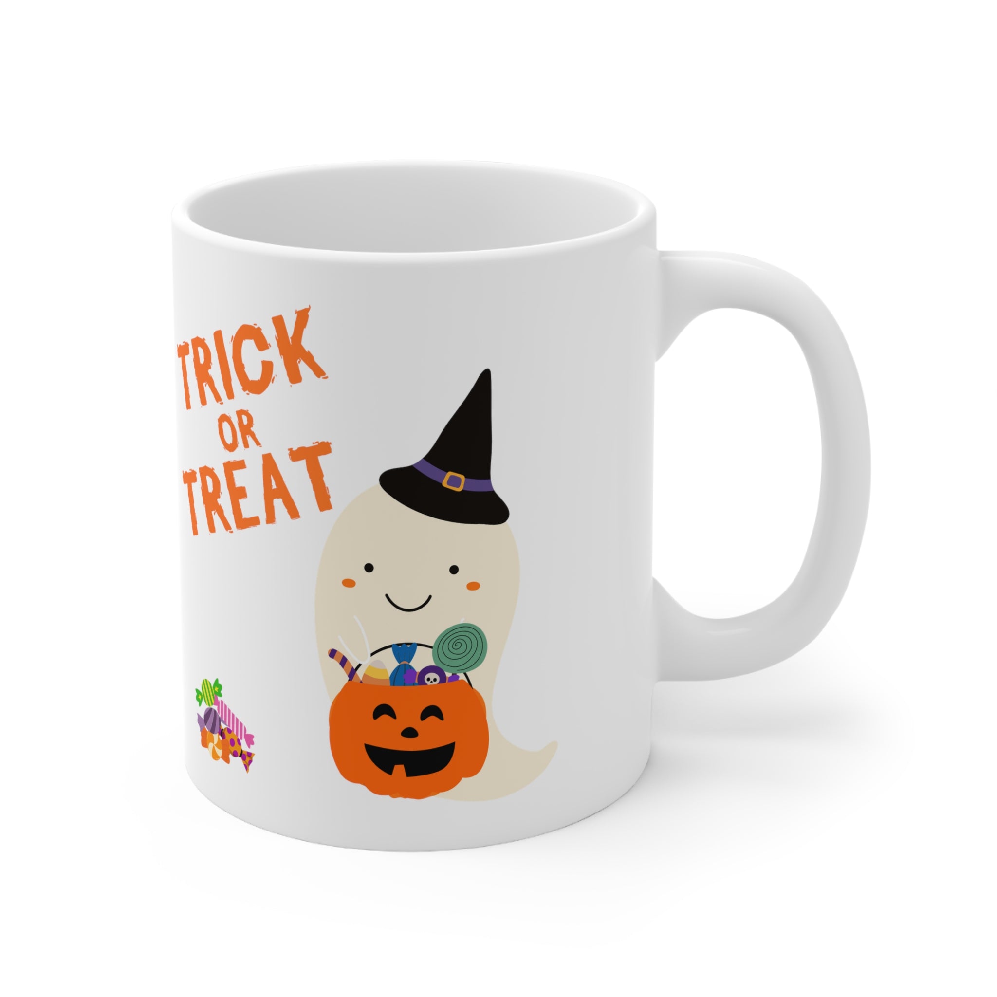 Trick or Treat Ceramic Mug 11oz
