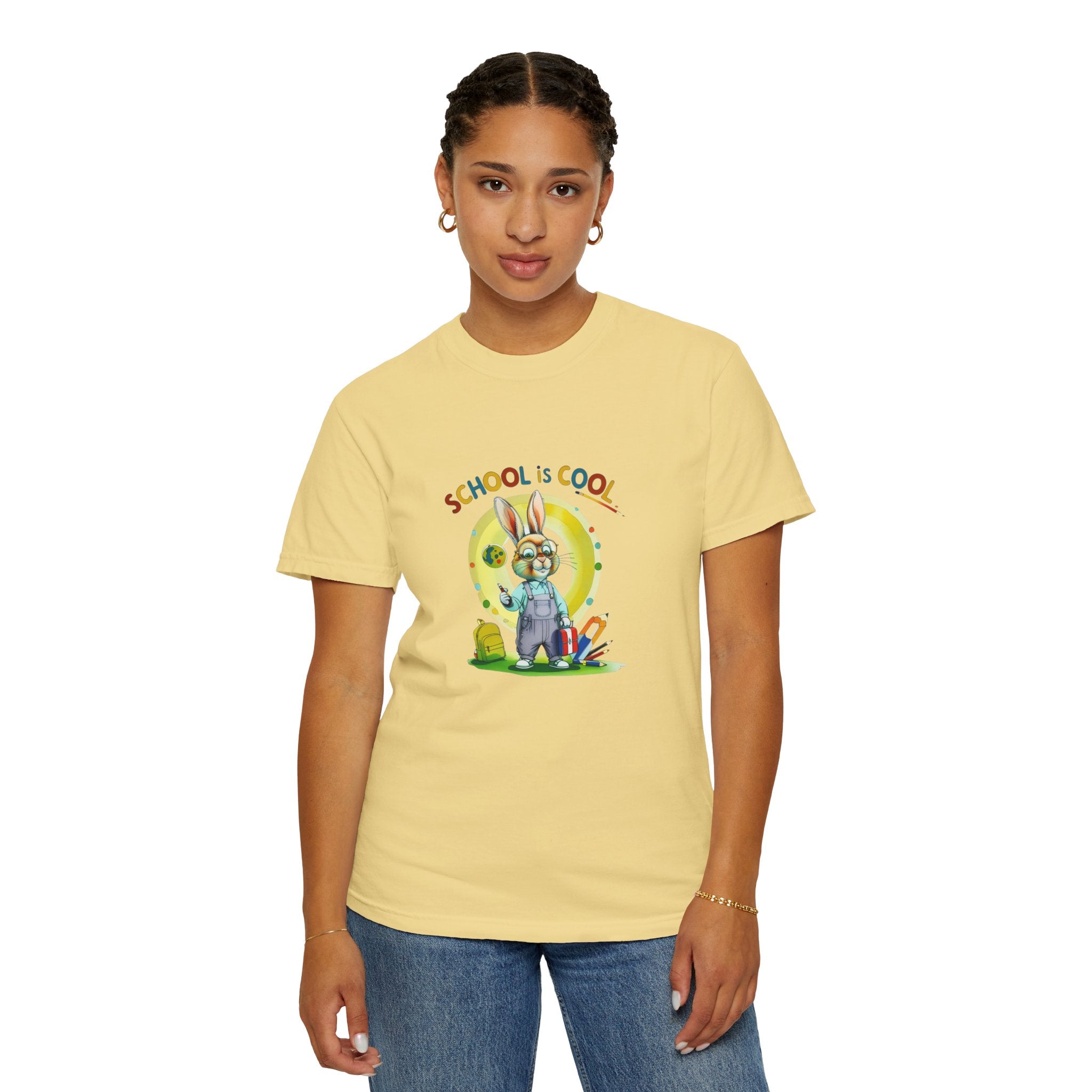 School is Cool Unisex Garment-Dyed Tee